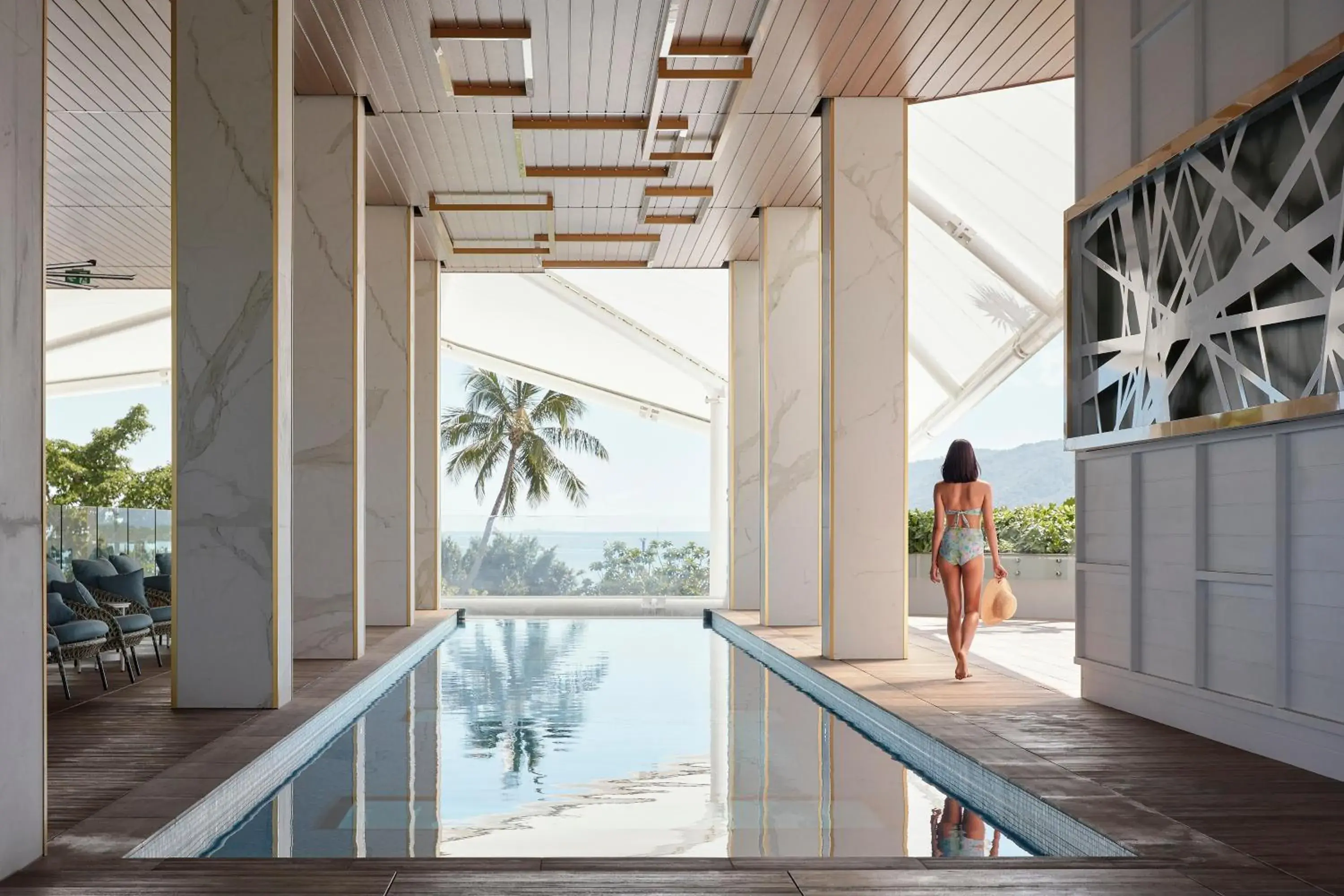 Swimming pool in Crystalbrook Flynn Swimming pool in Crystalbrook Flynn