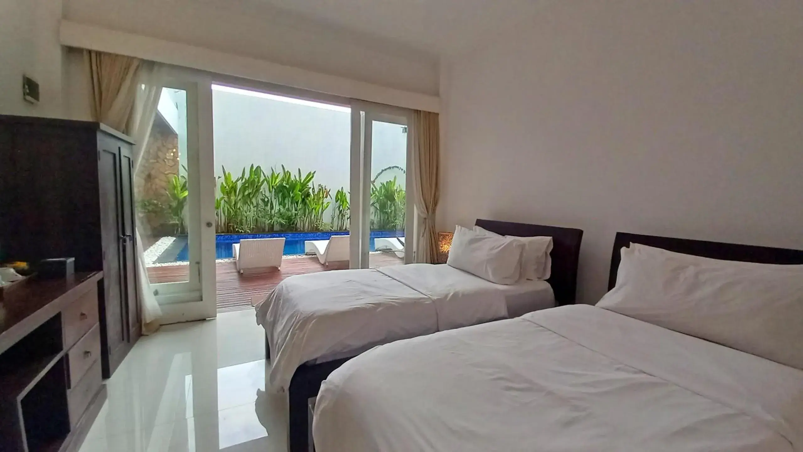 Bed in Lumiere Hotel Gili Trawangan Bed in Lumiere Hotel Gili Trawangan