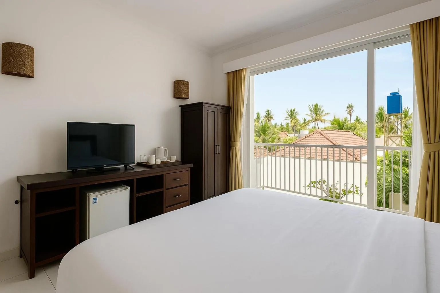 Bed in Lumiere Hotel Gili Trawangan