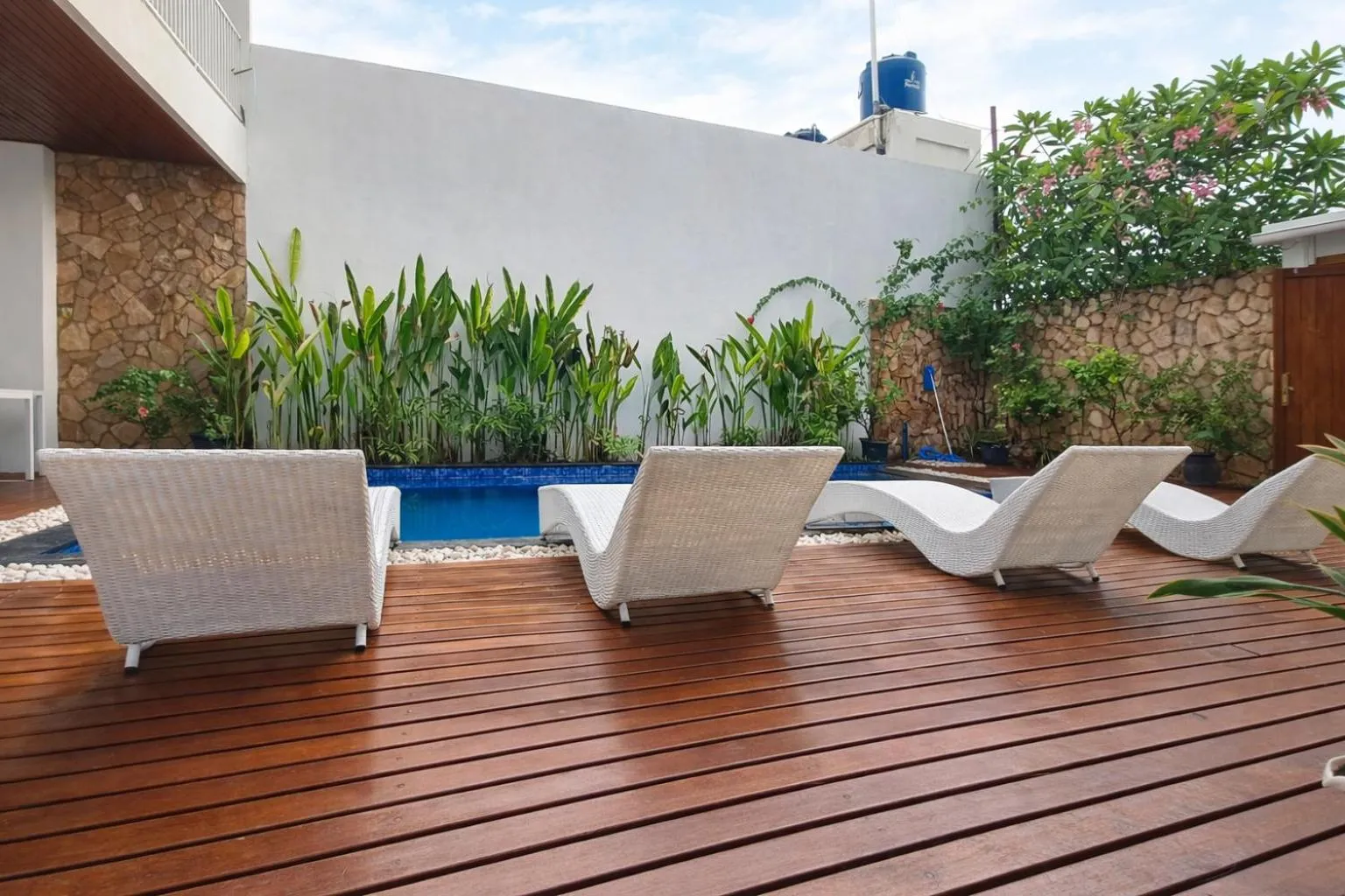 Pool view in Lumiere Hotel Gili Trawangan