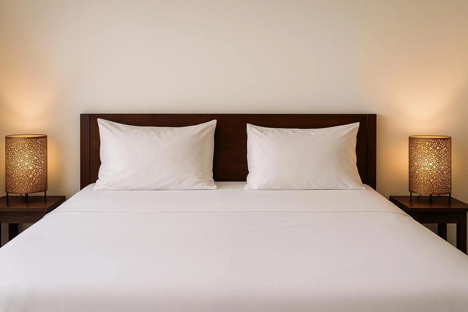 Bed in Lumiere Hotel Gili Trawangan