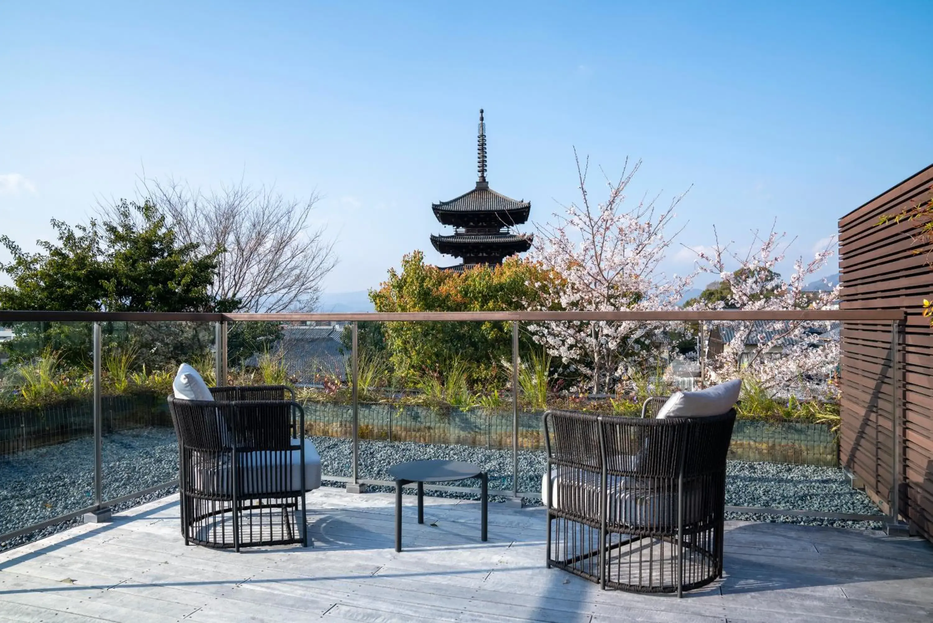 Panoramic Terrace with Free Lounge Access in The Hotel Seiryu Kyoto Kiyomizu - a member of the Leading Hotels of the World- Panoramic Terrace with Free Lounge Access in The Hotel Seiryu Kyoto Kiyomizu - a member of the Leading Hotels of the World-