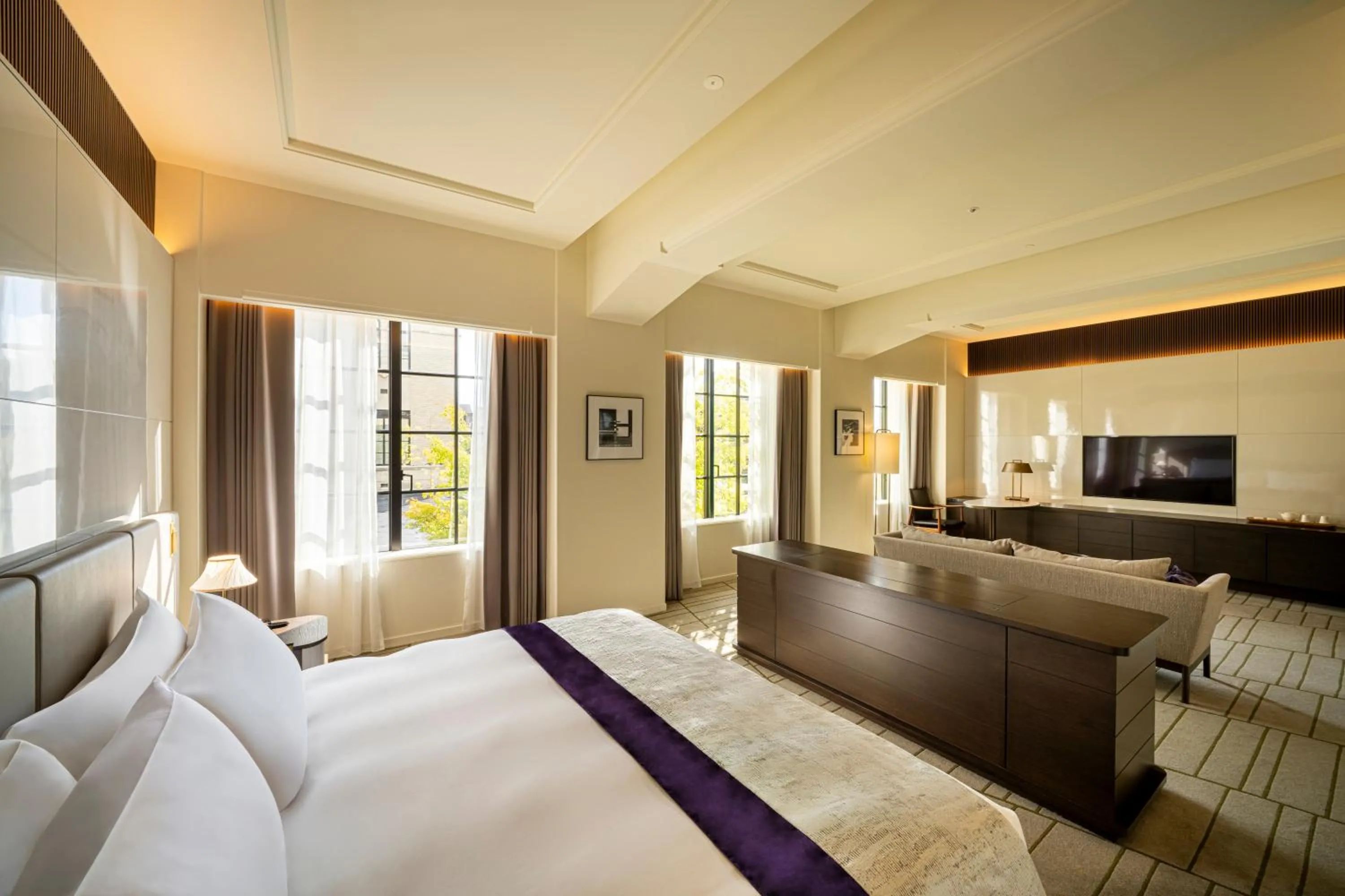 Bedroom, Bed in The Hotel Seiryu Kyoto Kiyomizu - a member of the Leading Hotels of the World-