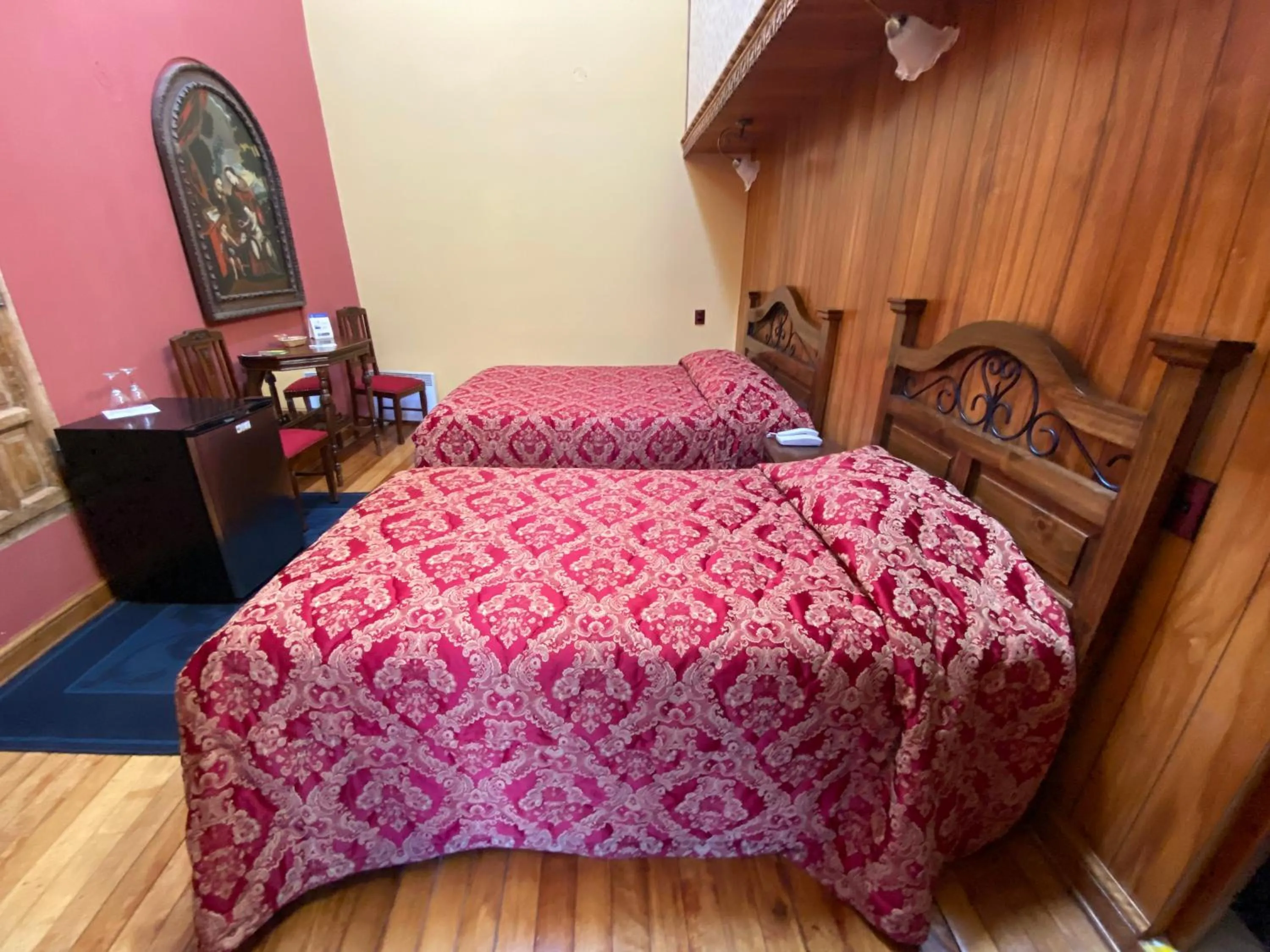 Bed in Hotel Marqueses