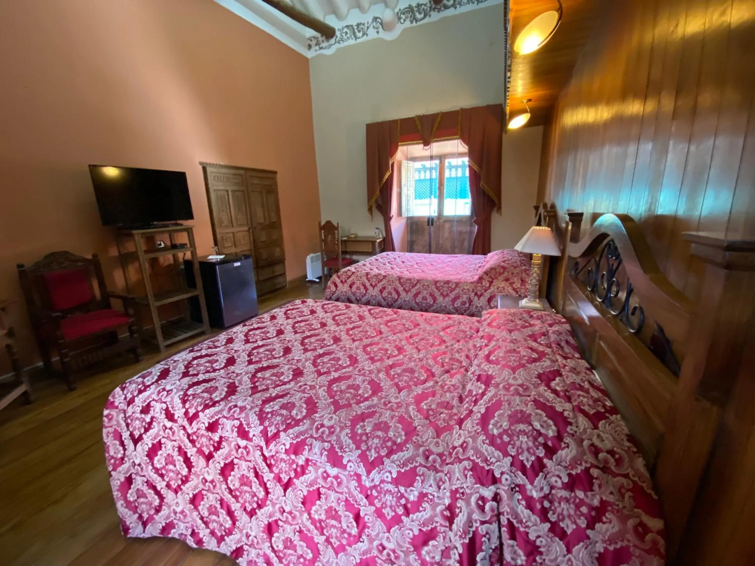 Bed in Hotel Marqueses