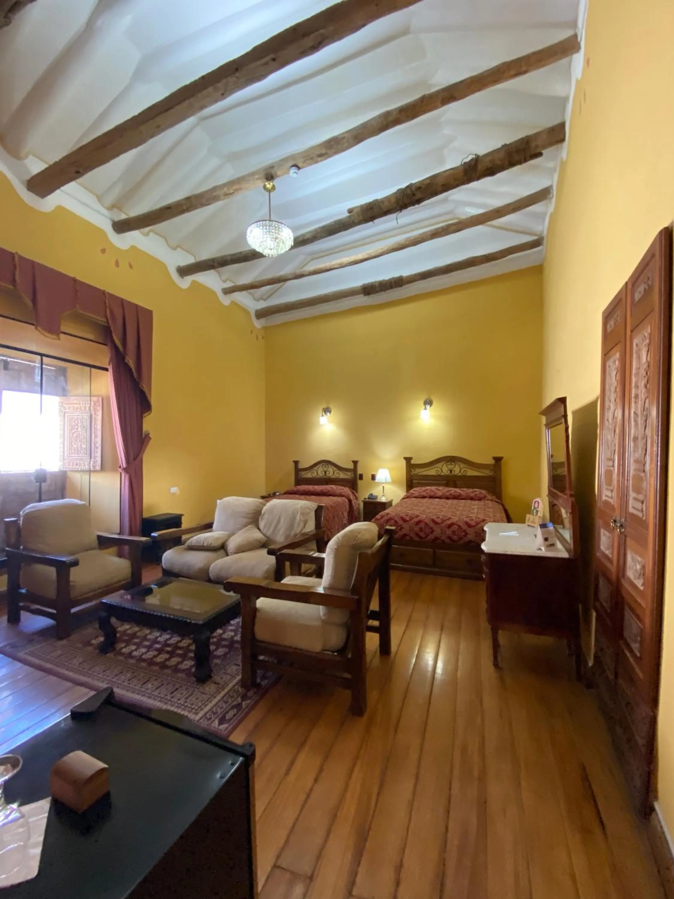 Bed in Hotel Marqueses