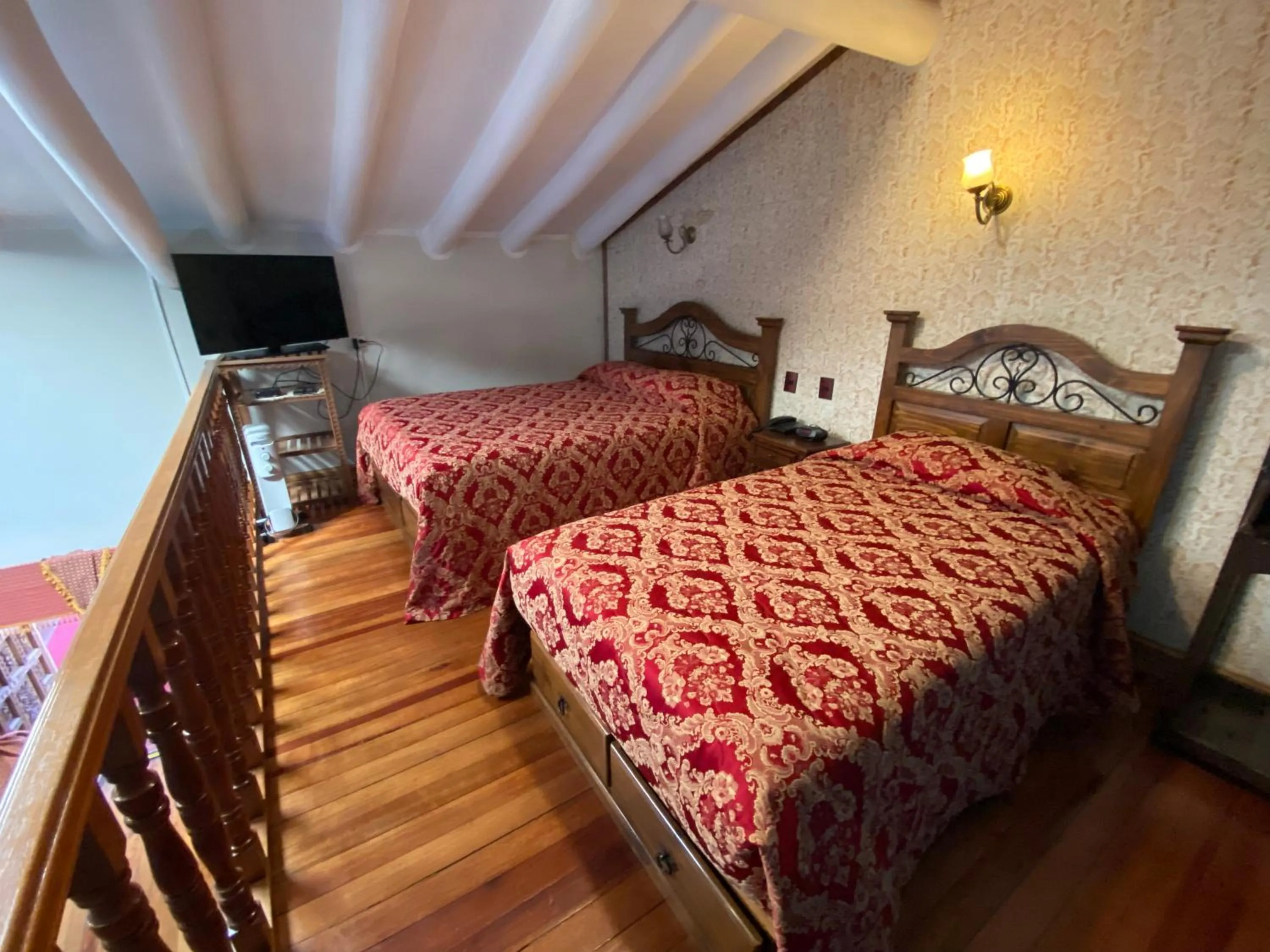 Bed in Hotel Marqueses