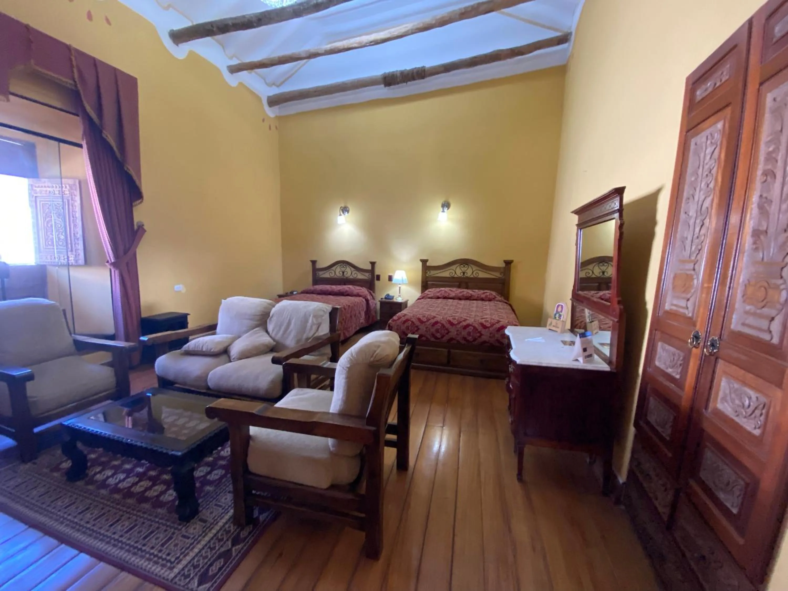 Bed in Hotel Marqueses