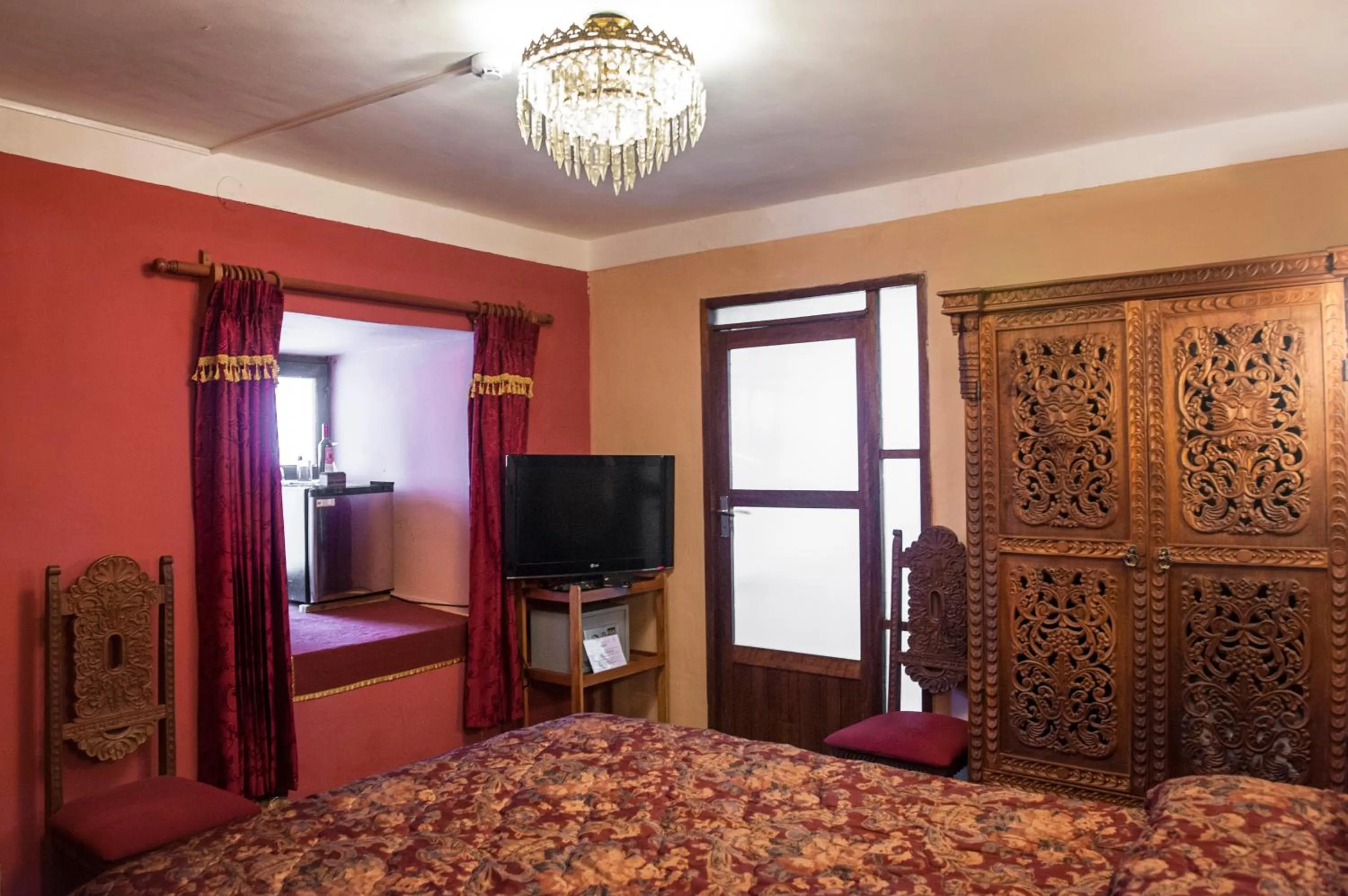 Bed in Hotel Marqueses