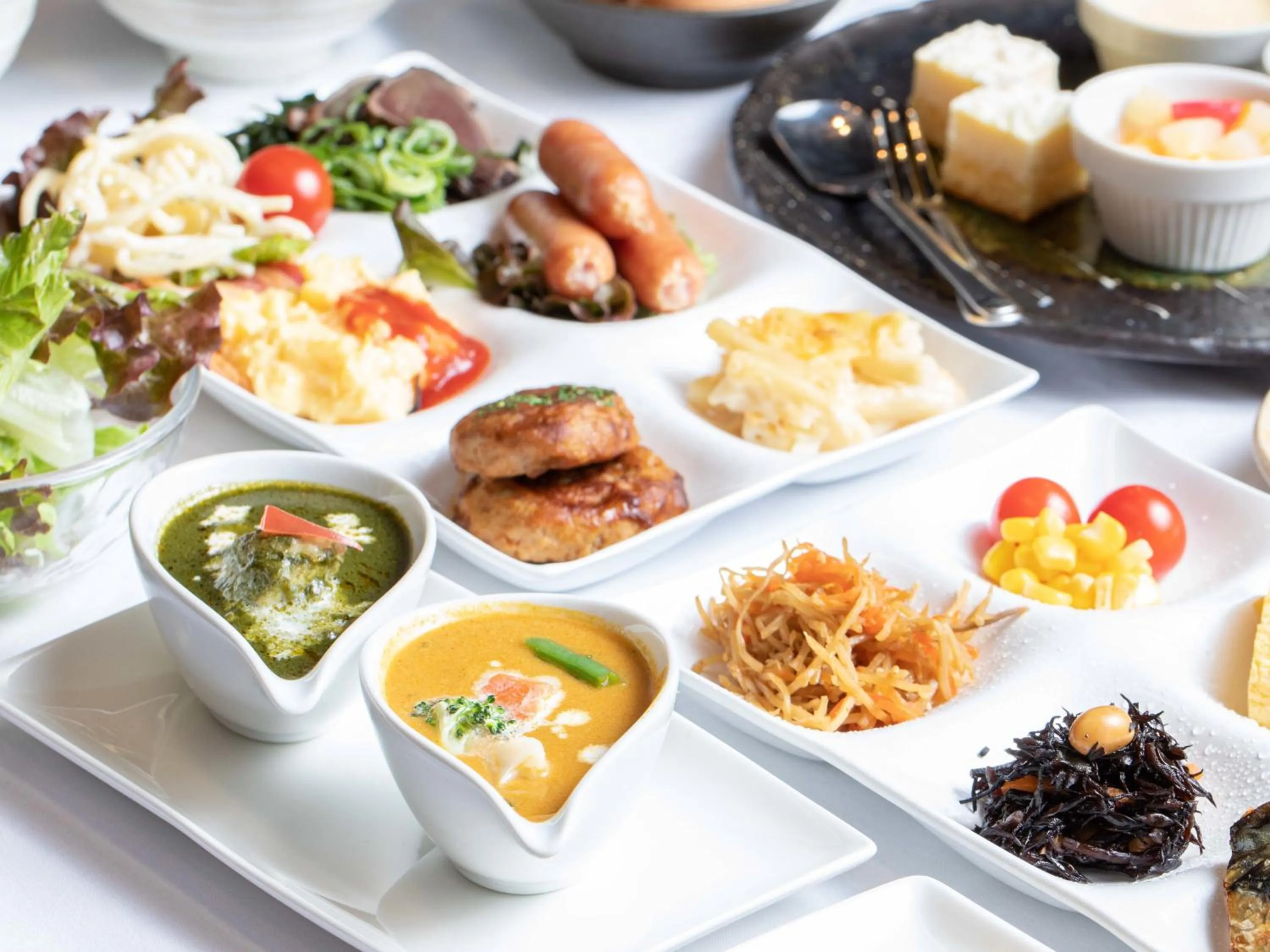 Buffet breakfast in APA Hotel Shin Osaka Ekimae