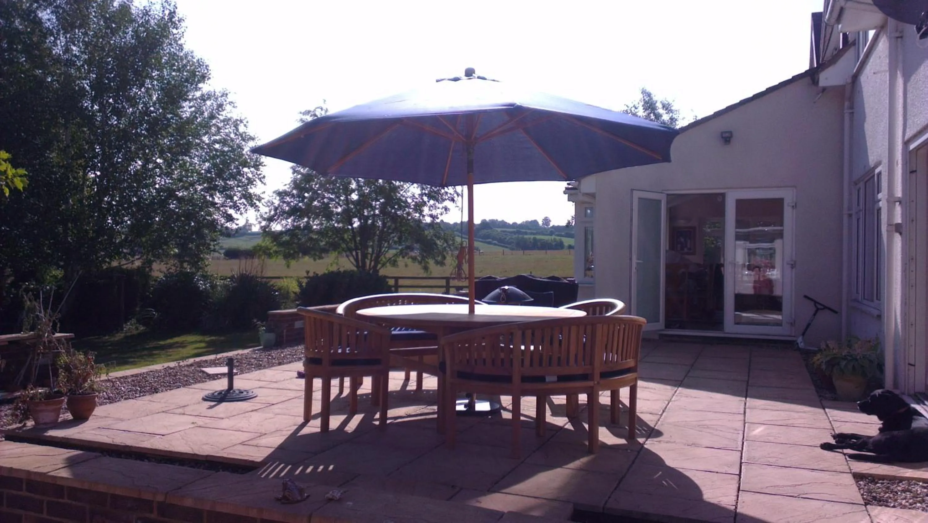 Patio in The Stables B&B @ Pear Tree Cottage