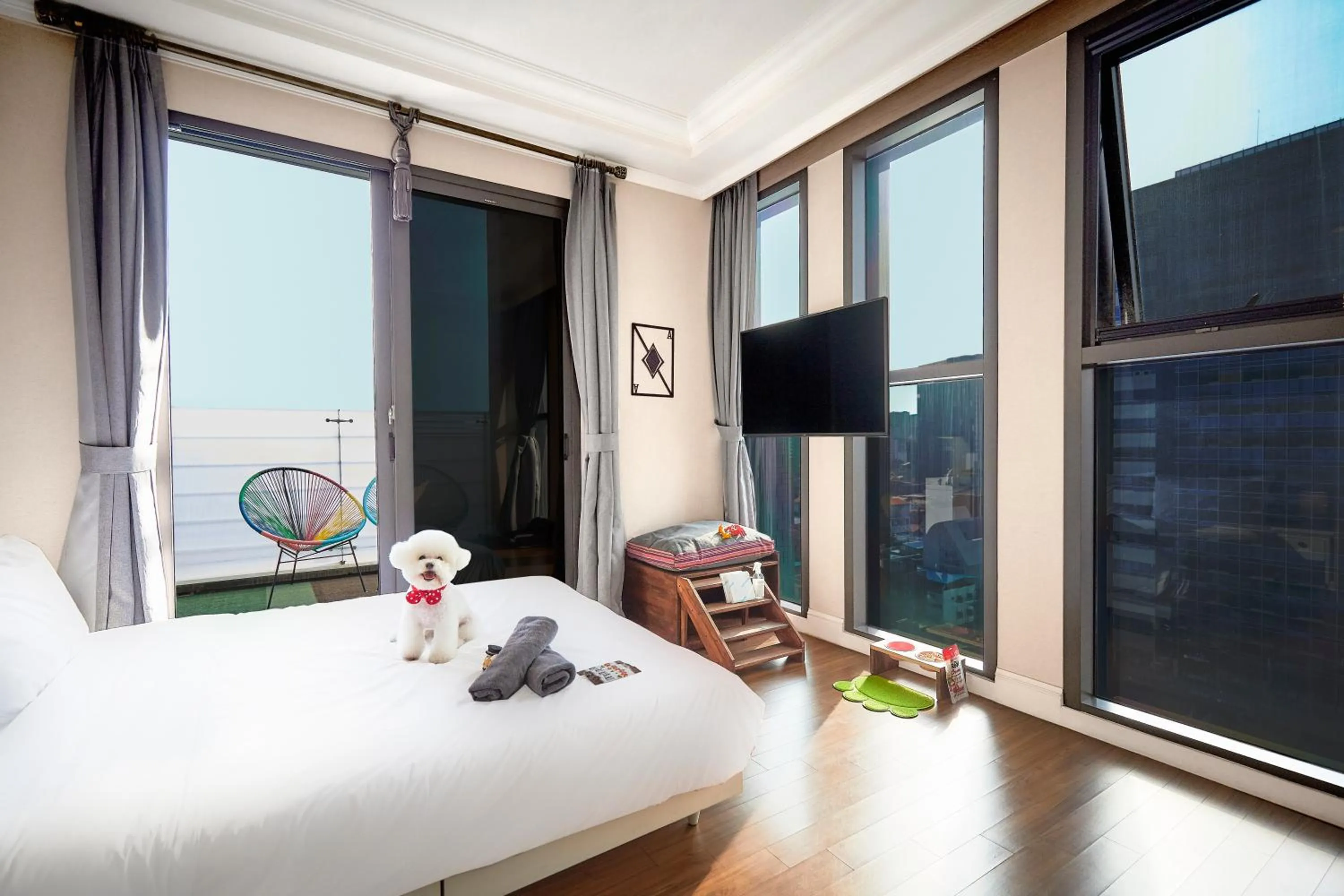 Photo of the whole room, Bed in Hotel POCO Seongsu