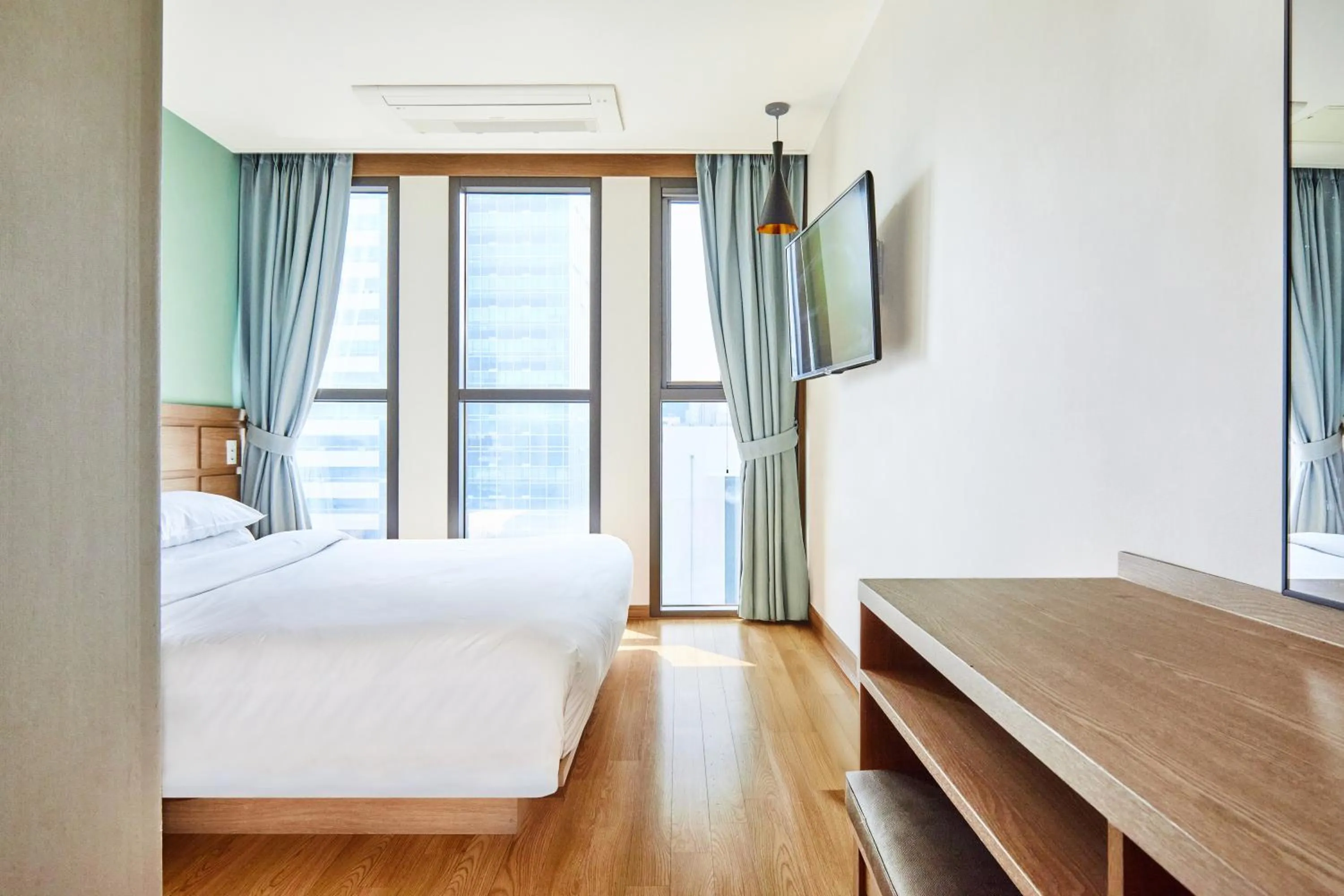 Bed in Hotel POCO Seongsu