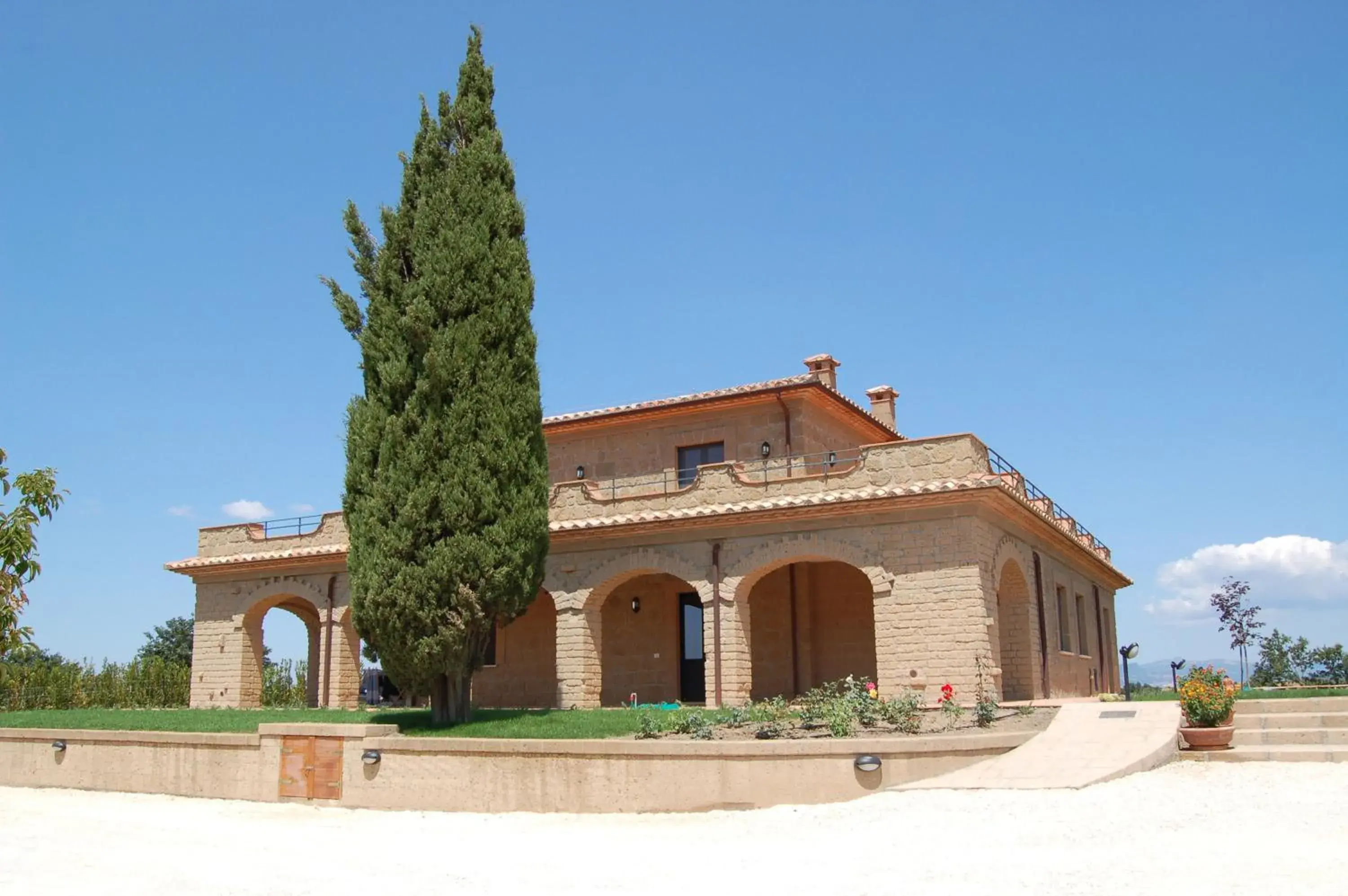 Facade/entrance in Agriturismo Poggio Al Tufo Facade/entrance in Agriturismo Poggio Al Tufo