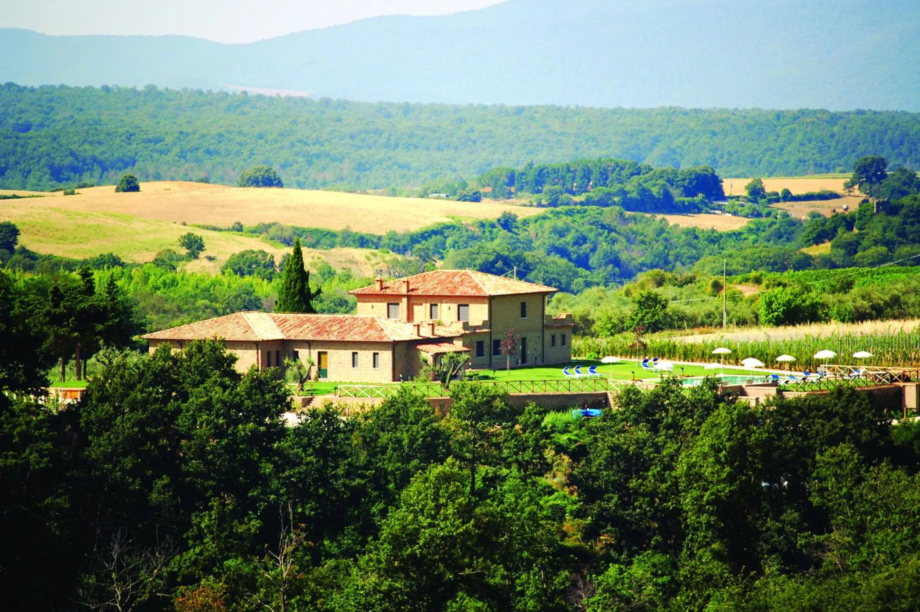 Facade/entrance in Agriturismo Poggio Al Tufo