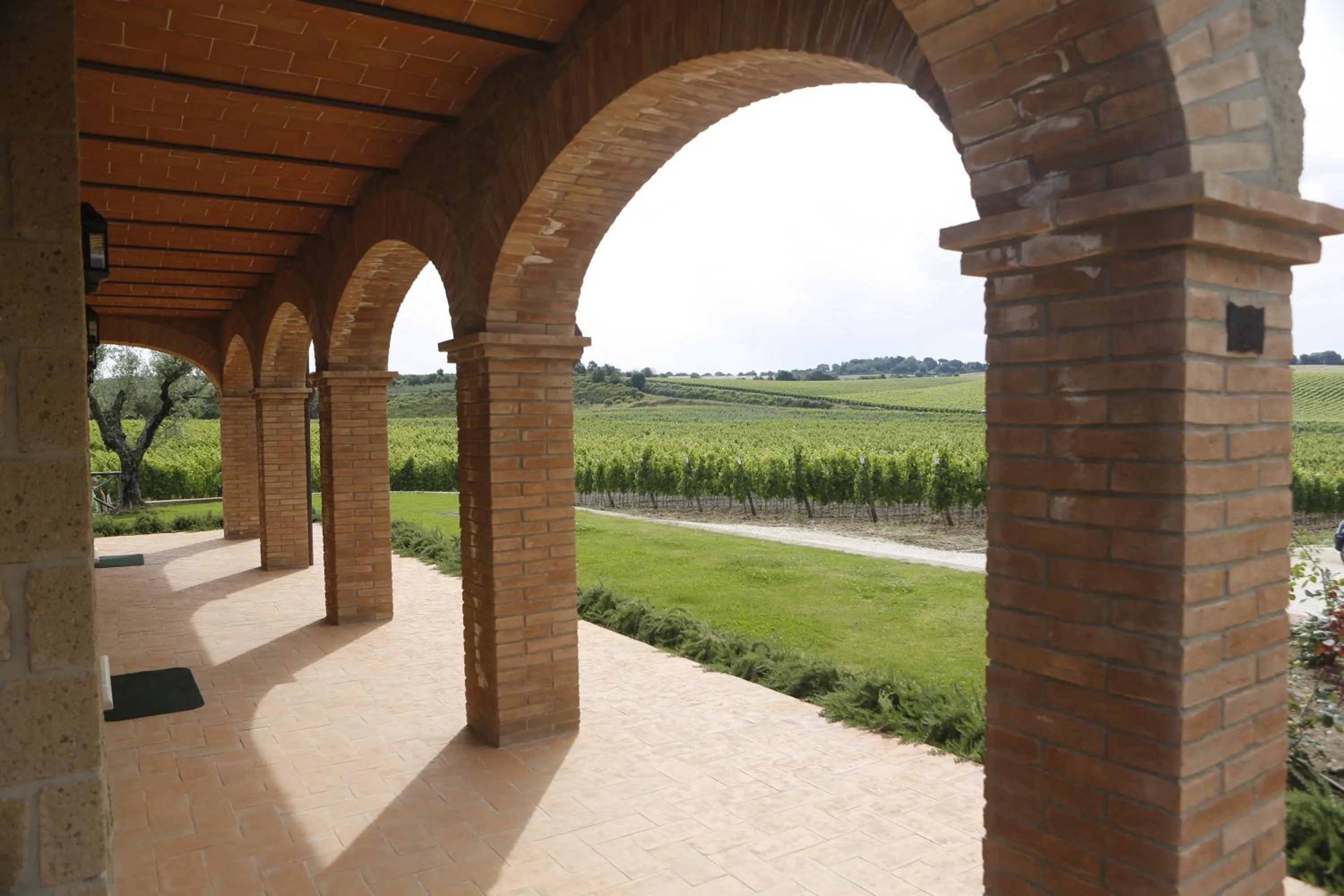 Patio in Agriturismo Poggio Al Tufo