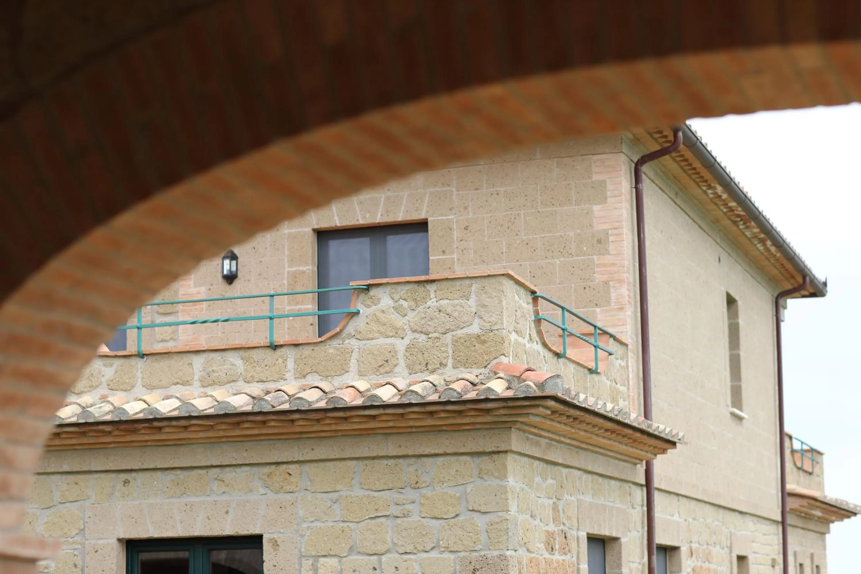Facade/entrance in Agriturismo Poggio Al Tufo