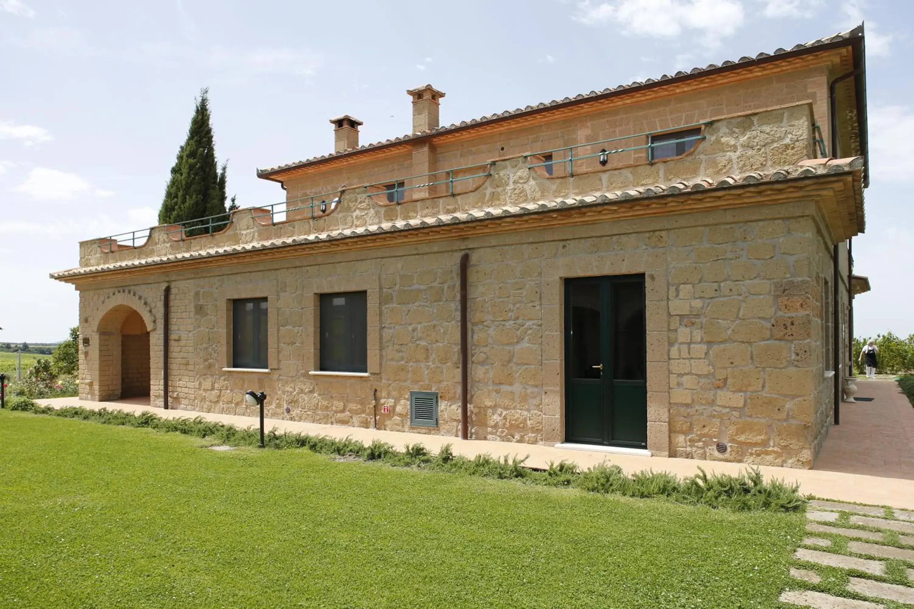 Facade/entrance in Agriturismo Poggio Al Tufo Facade/entrance in Agriturismo Poggio Al Tufo