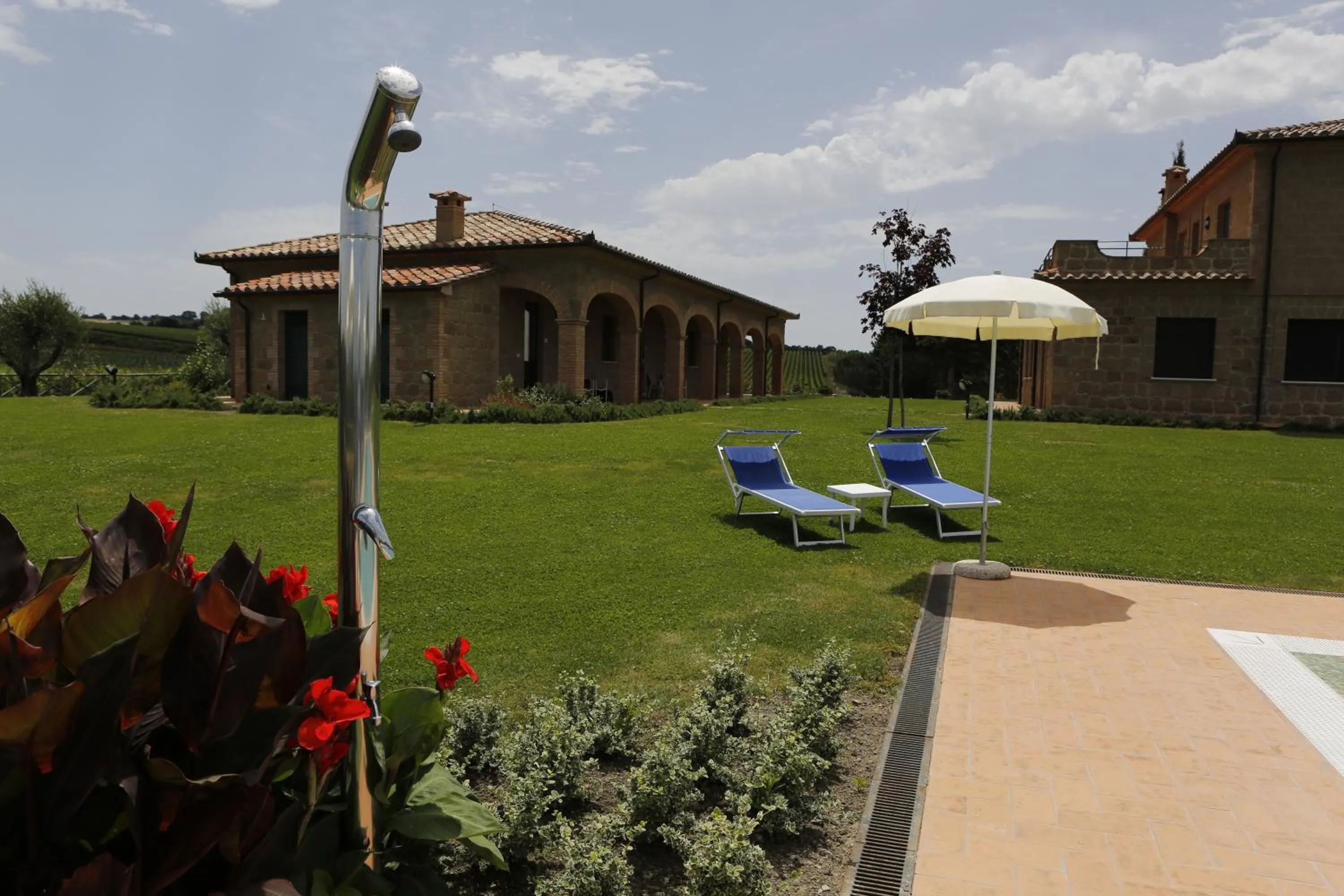 Property building in Agriturismo Poggio Al Tufo