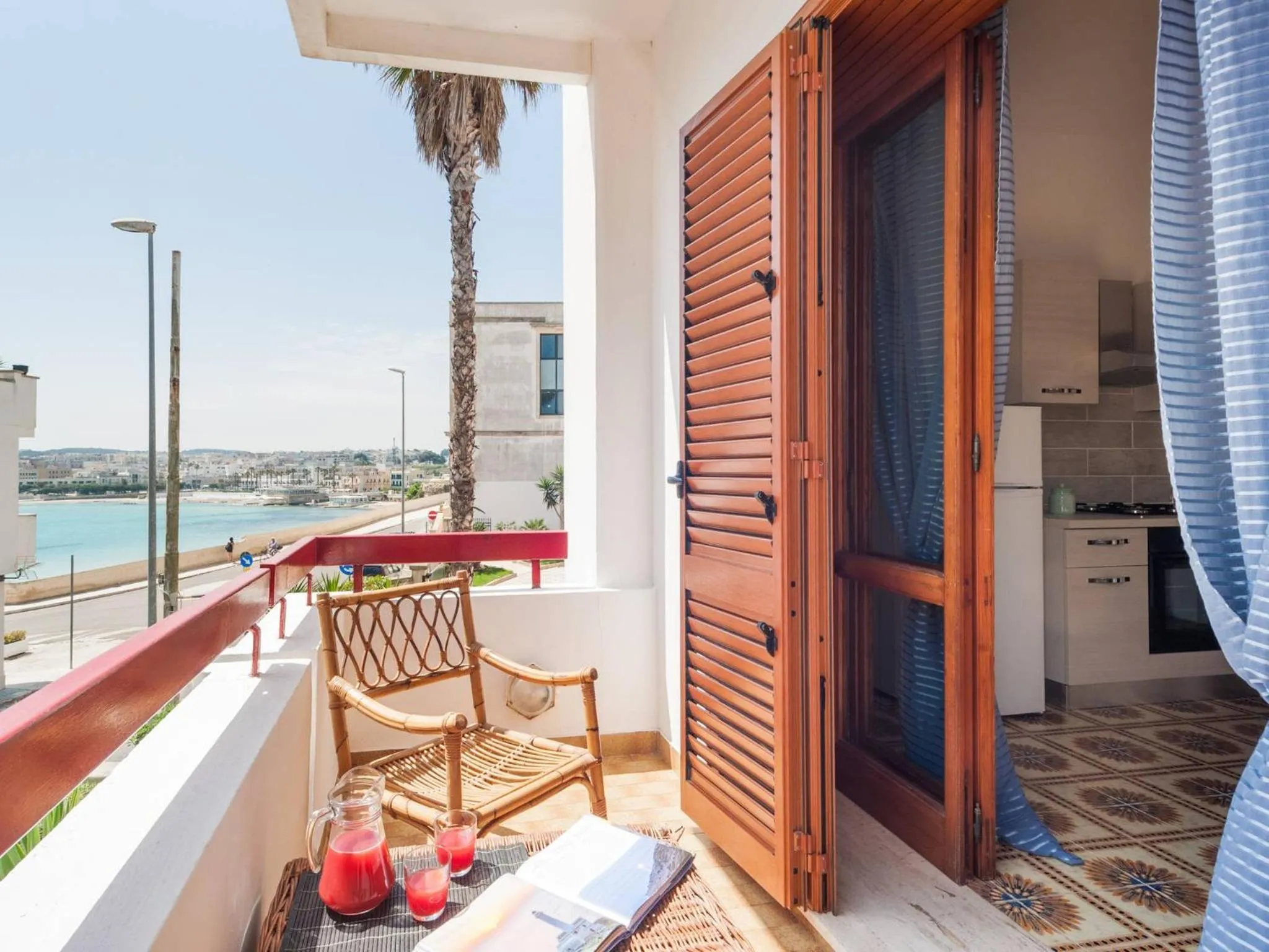 View (from property/room) in Elegant Apartment With Sea View In Otranto, Wifi, Air Conditioning And Parking