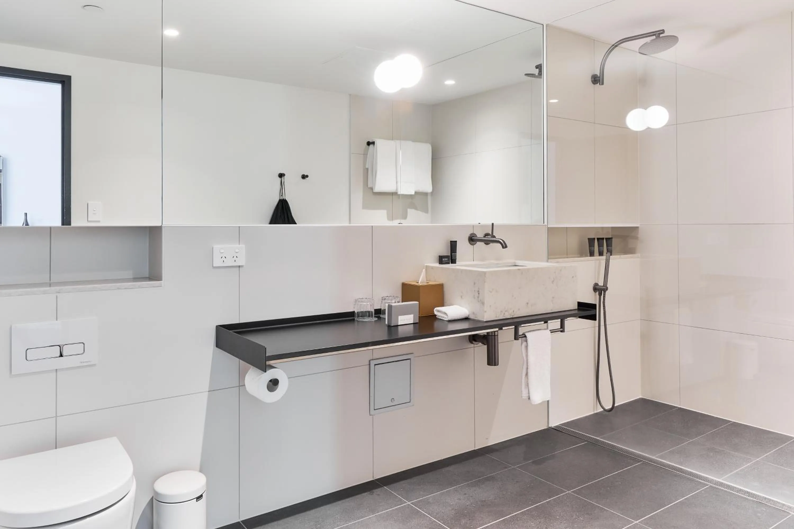 Bathroom in Lancemore Crossley St. Melbourne