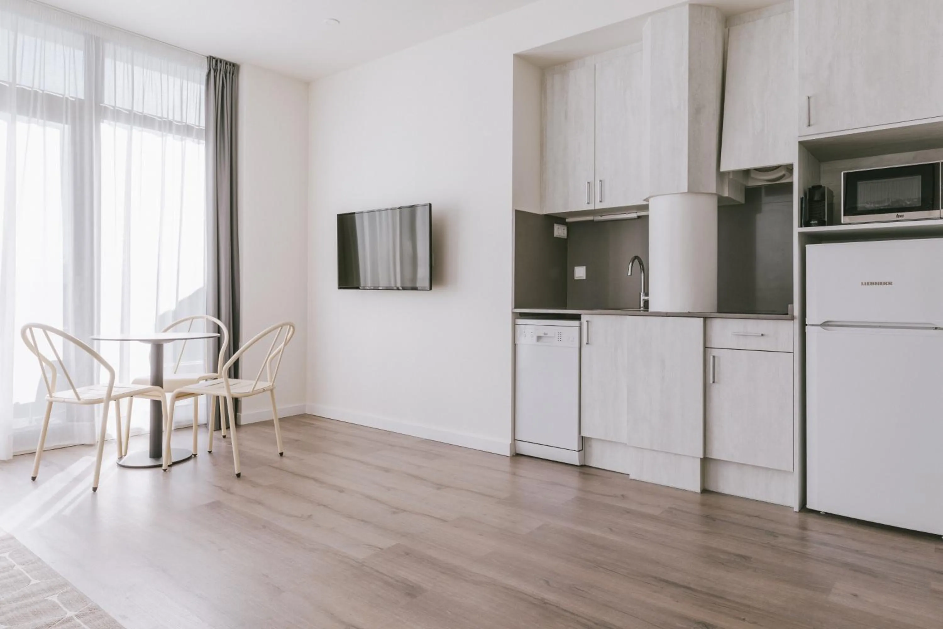 Kitchen or kitchenette in CIM Aparthotel