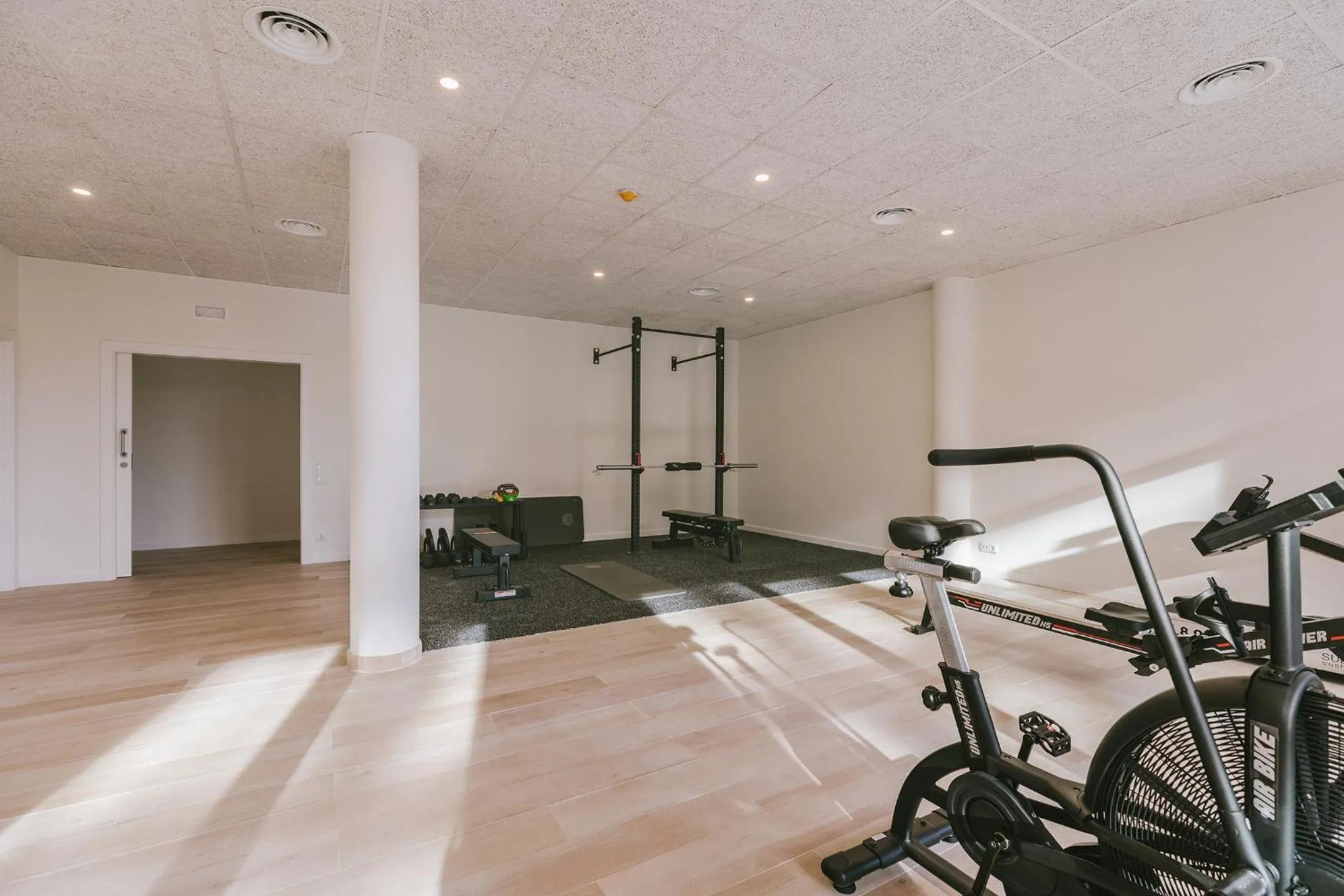 Fitness centre/facilities in CIM Aparthotel
