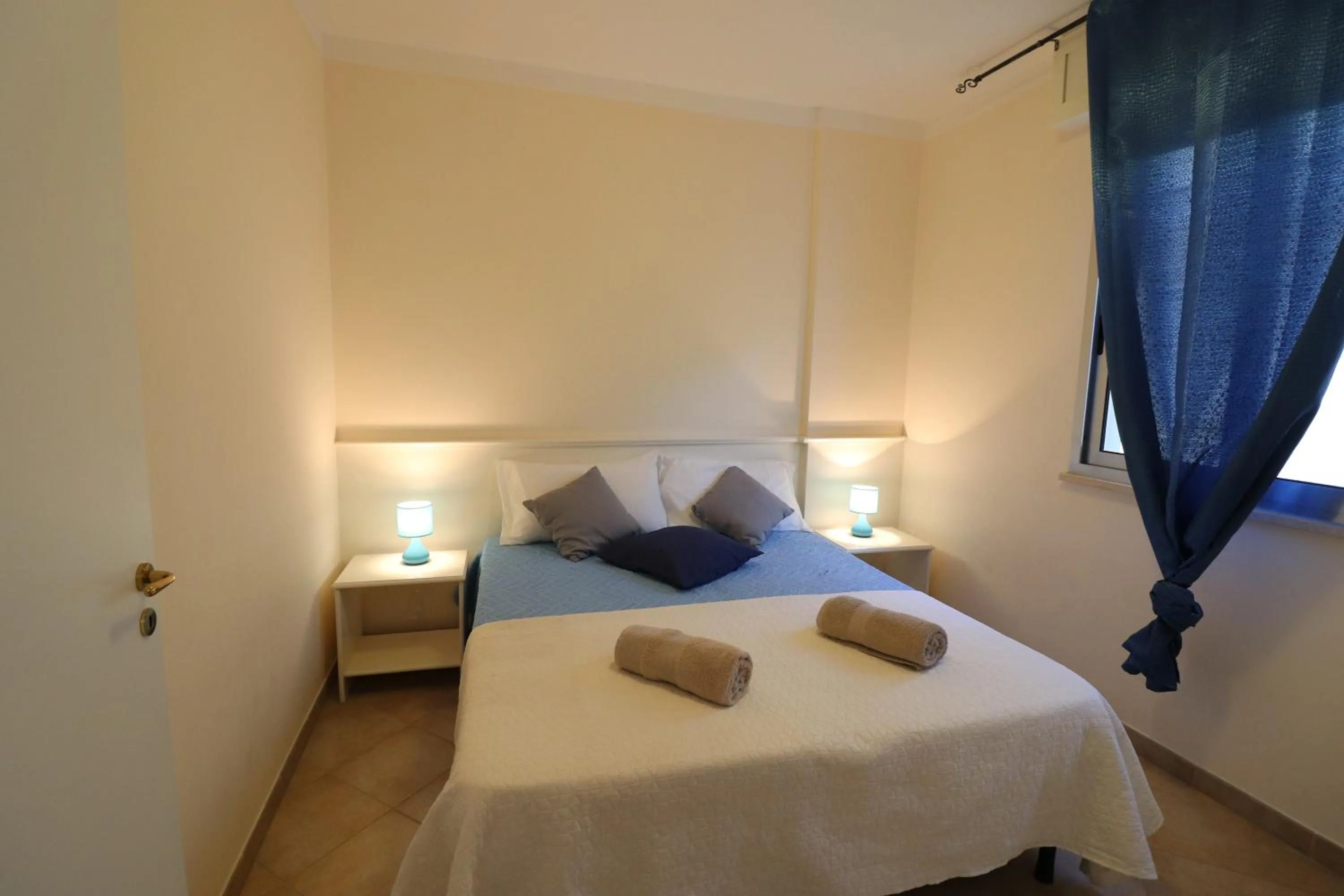 Bedroom, Bed in Bright Apartment asia Near The Beach In Otranto