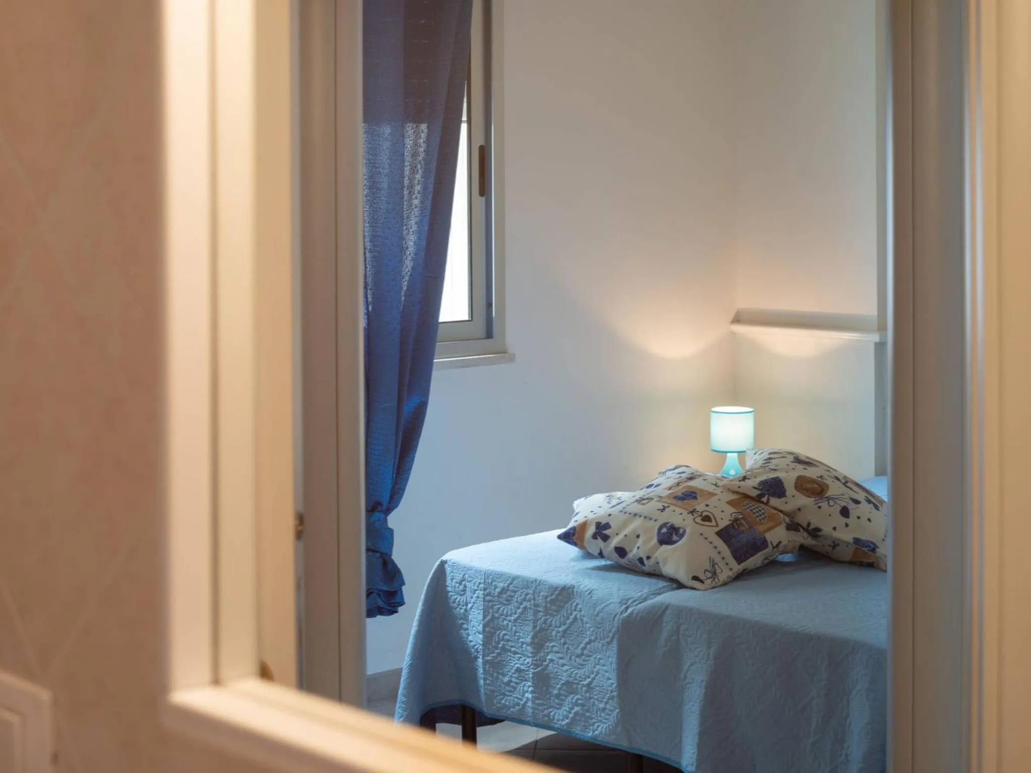 Bedroom, Bed in Bright Apartment asia Near The Beach In Otranto
