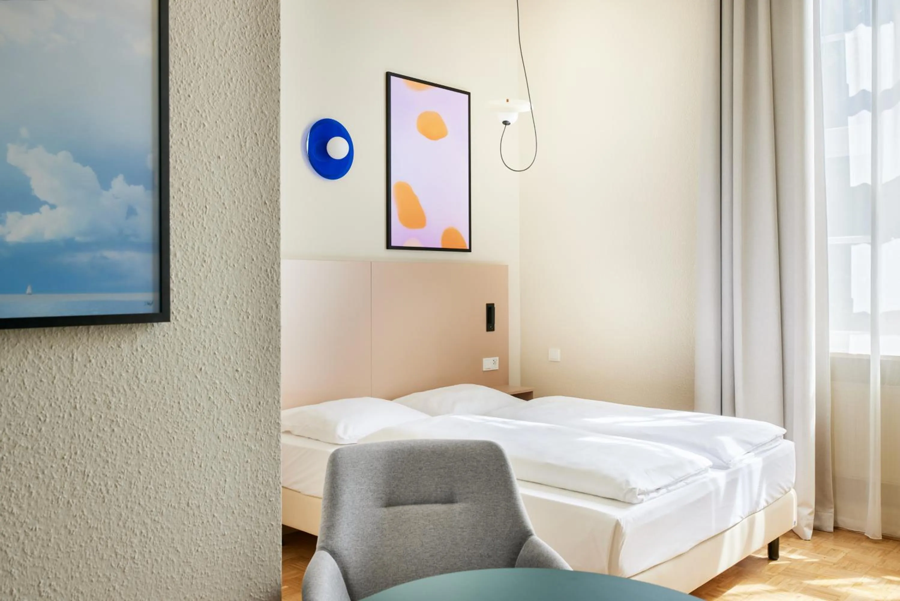 Bed in Gästeresidenz Pelikan Viertel Hannover