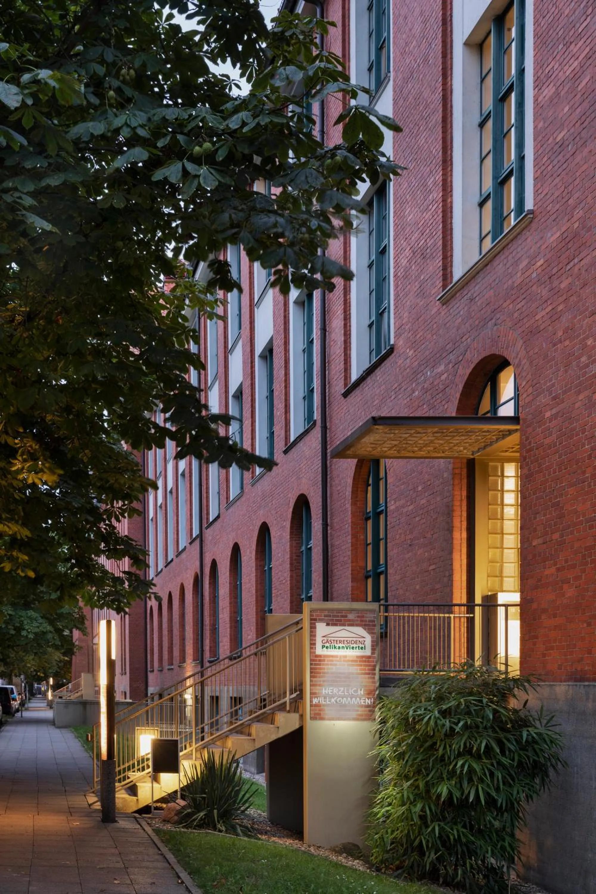 Property building in Gästeresidenz Pelikan Viertel Hannover