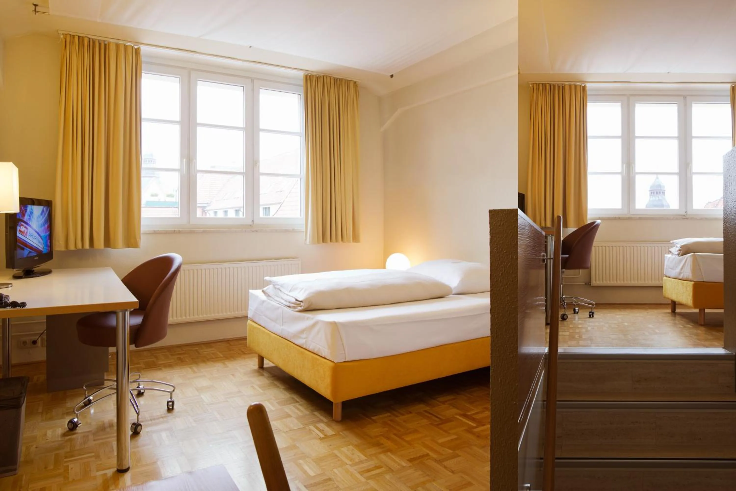 Bed in Gästeresidenz Pelikan Viertel Hannover