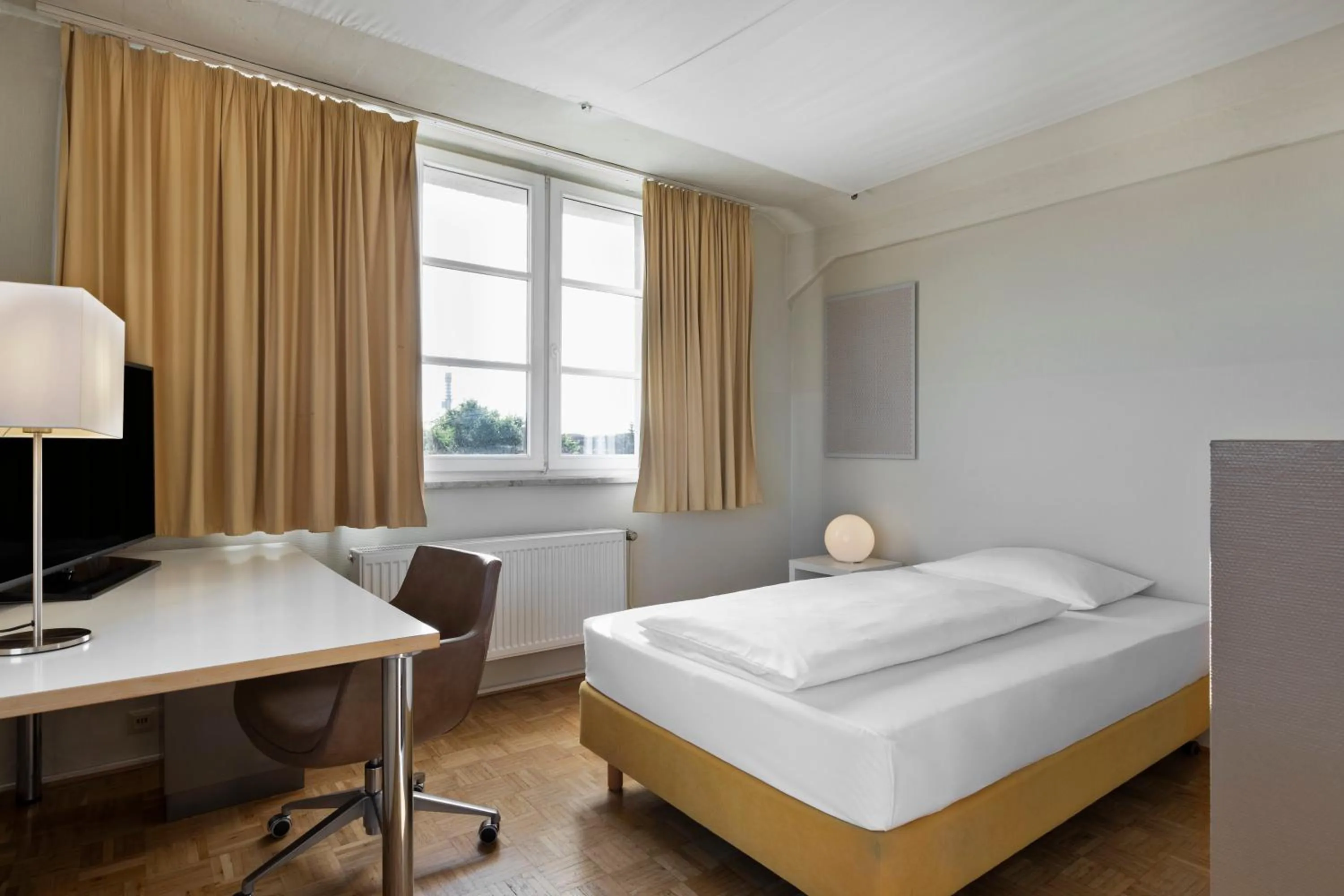 Bed in Gästeresidenz Pelikan Viertel Hannover