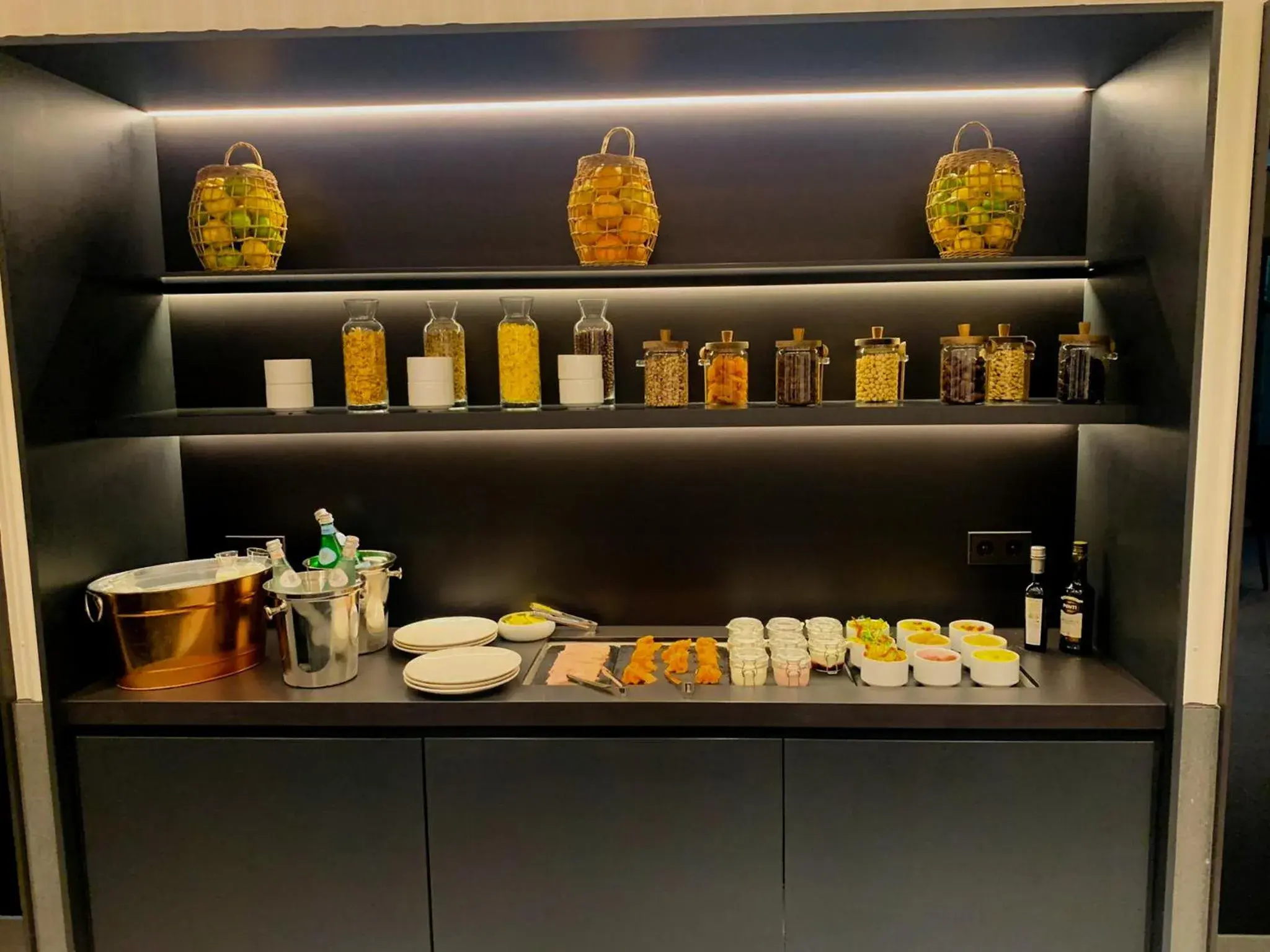 Buffet breakfast in Kozmo Hotel Suites & Spa - Small Luxury Hotels of the World Buffet breakfast in Kozmo Hotel Suites & Spa - Small Luxury Hotels of the World