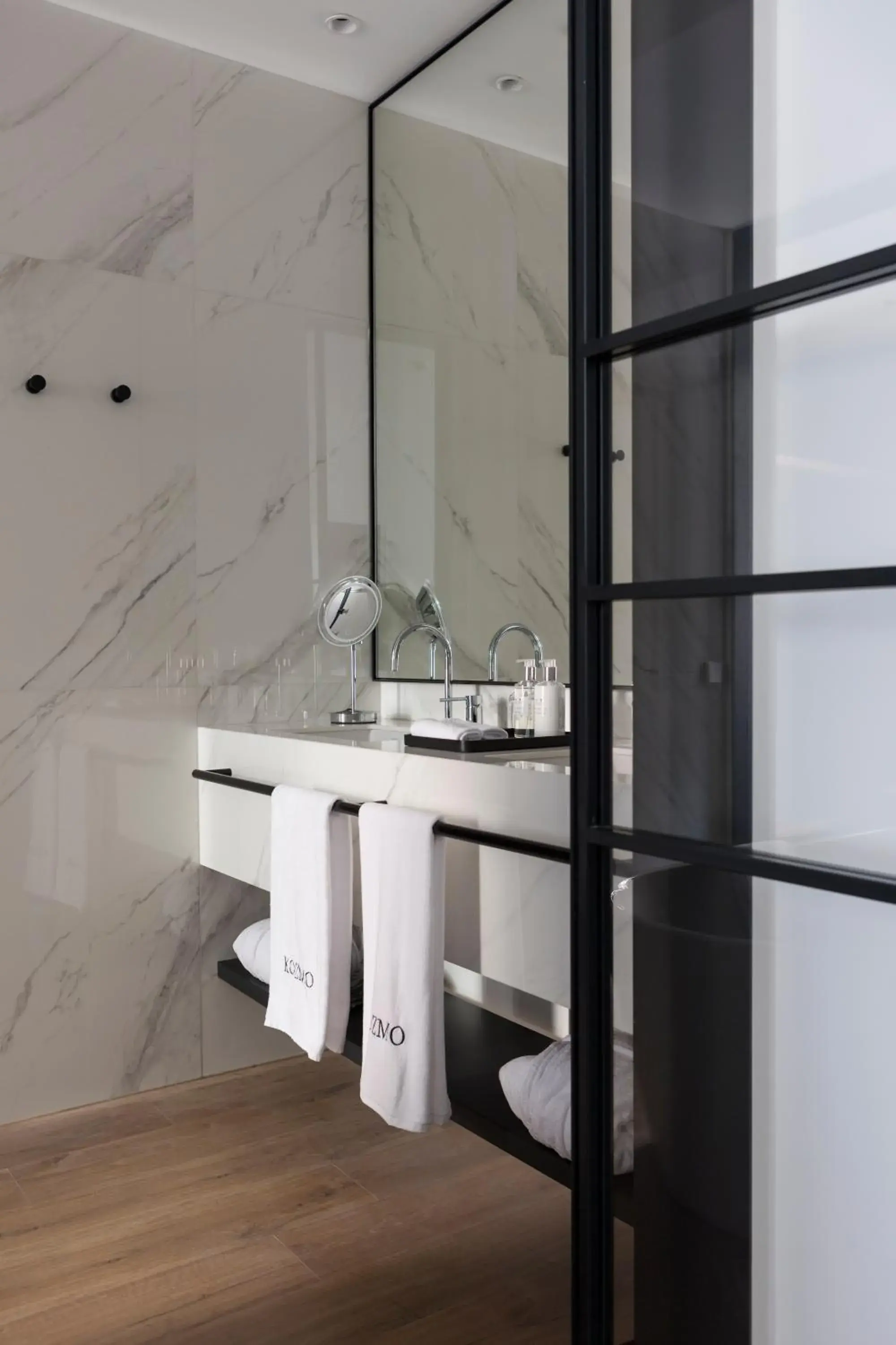 Bathroom in Kozmo Hotel Suites & Spa - Small Luxury Hotels of the World Bathroom in Kozmo Hotel Suites & Spa - Small Luxury Hotels of the World