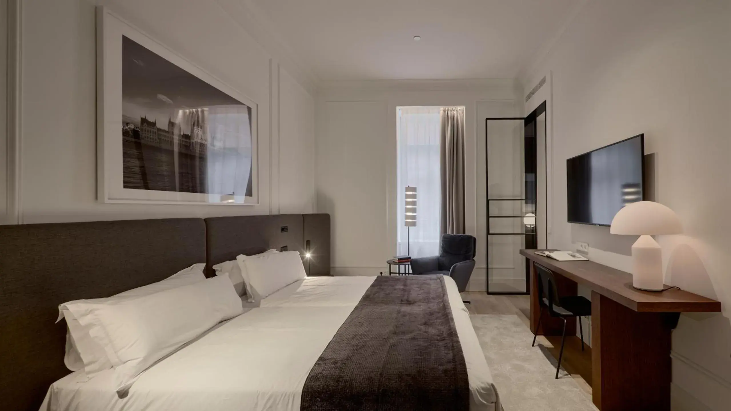 Photo of the whole room, Bed in Kozmo Hotel Suites & Spa - Small Luxury Hotels of the World Photo of the whole room, Bed in Kozmo Hotel Suites & Spa - Small Luxury Hotels of the World