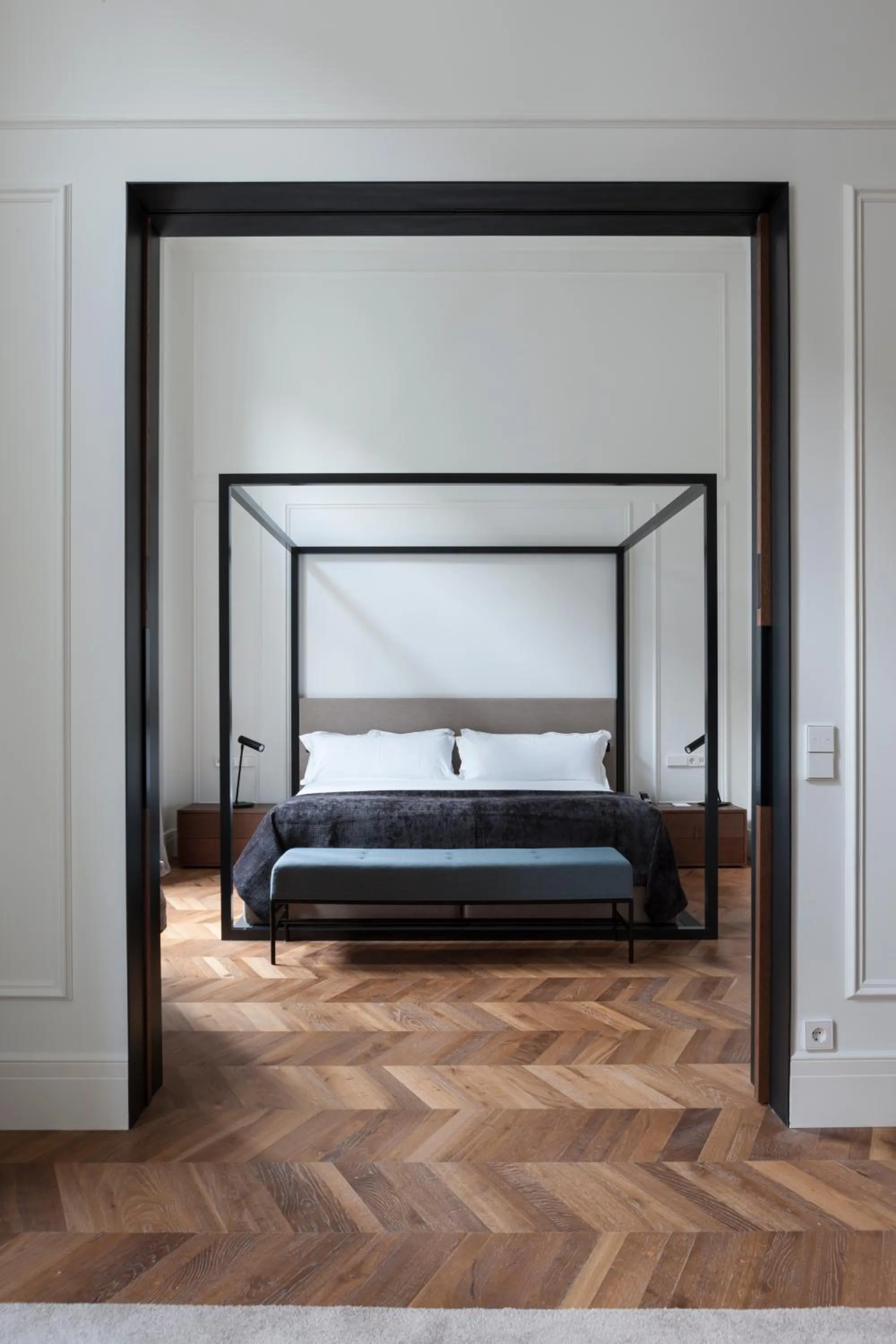 Bed in Kozmo Hotel Suites & Spa - Small Luxury Hotels of the World