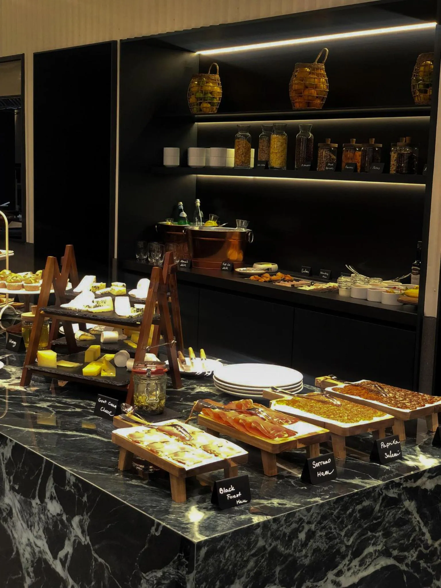 Buffet breakfast in Kozmo Hotel Suites & Spa - Small Luxury Hotels of the World