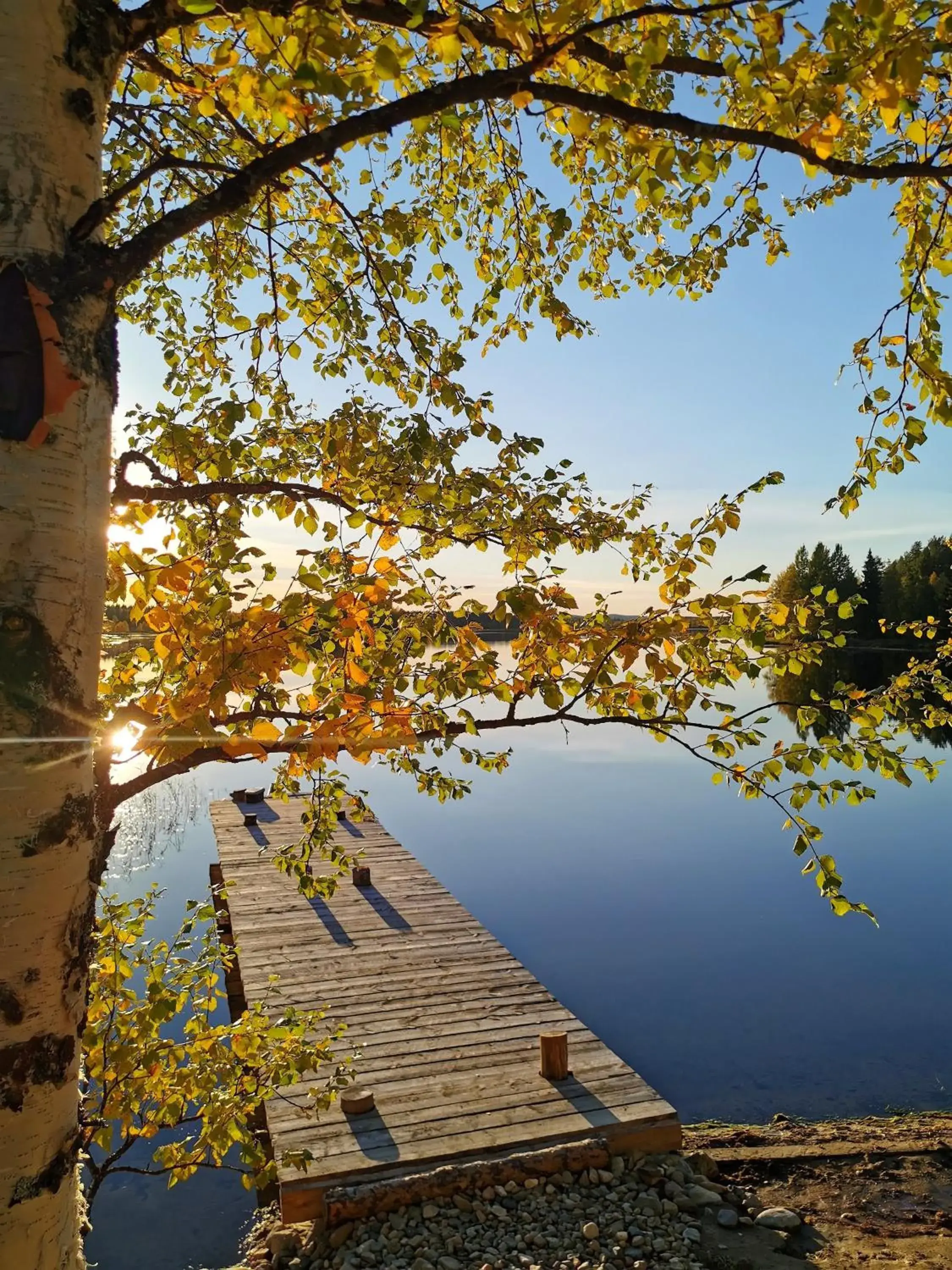 Twin Room with Lake View in Hostel Aurora Twin Room with Lake View in Hostel Aurora