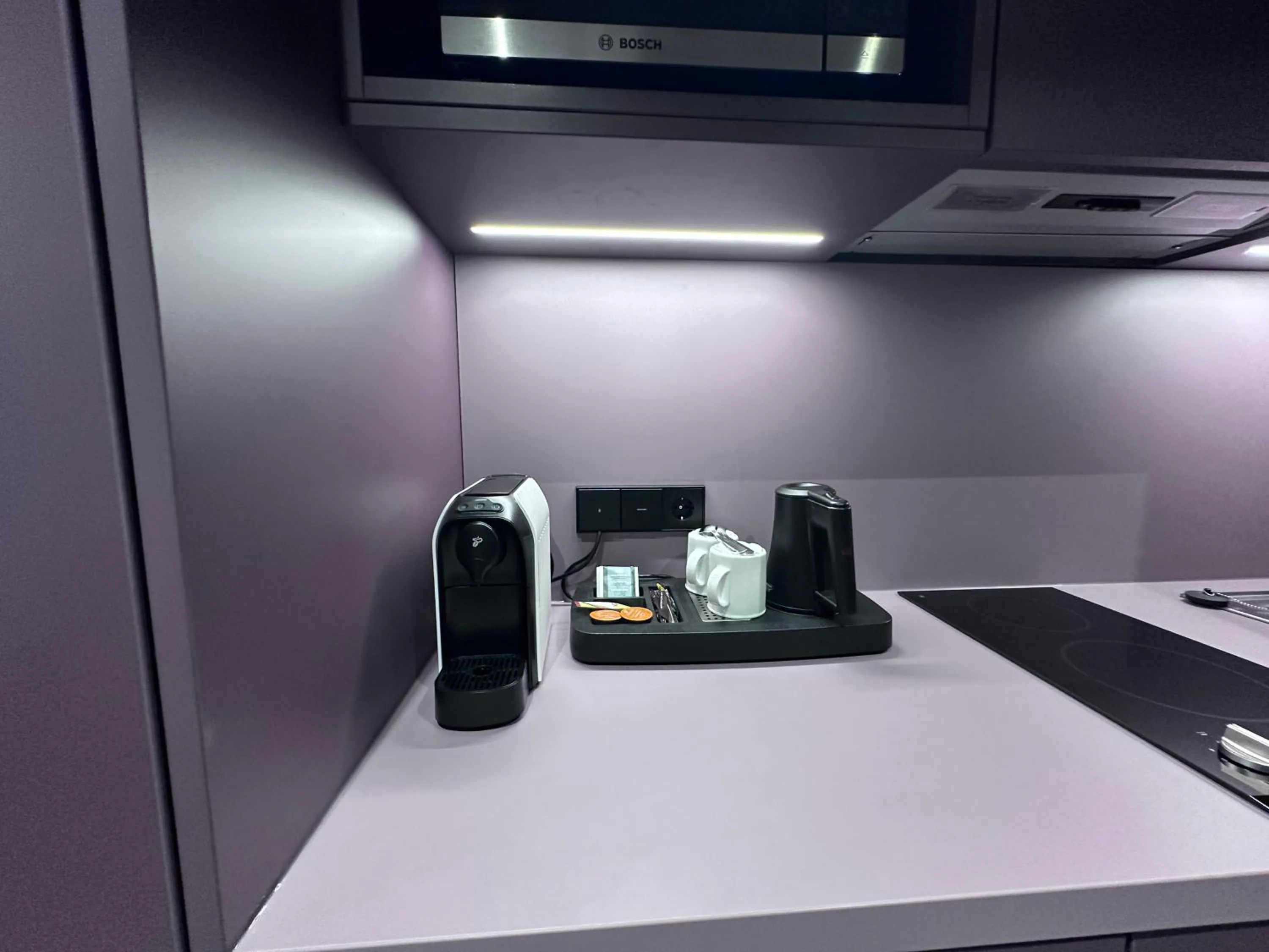 Coffee/tea facilities in Apartment-Hotel Hamburg Mitte