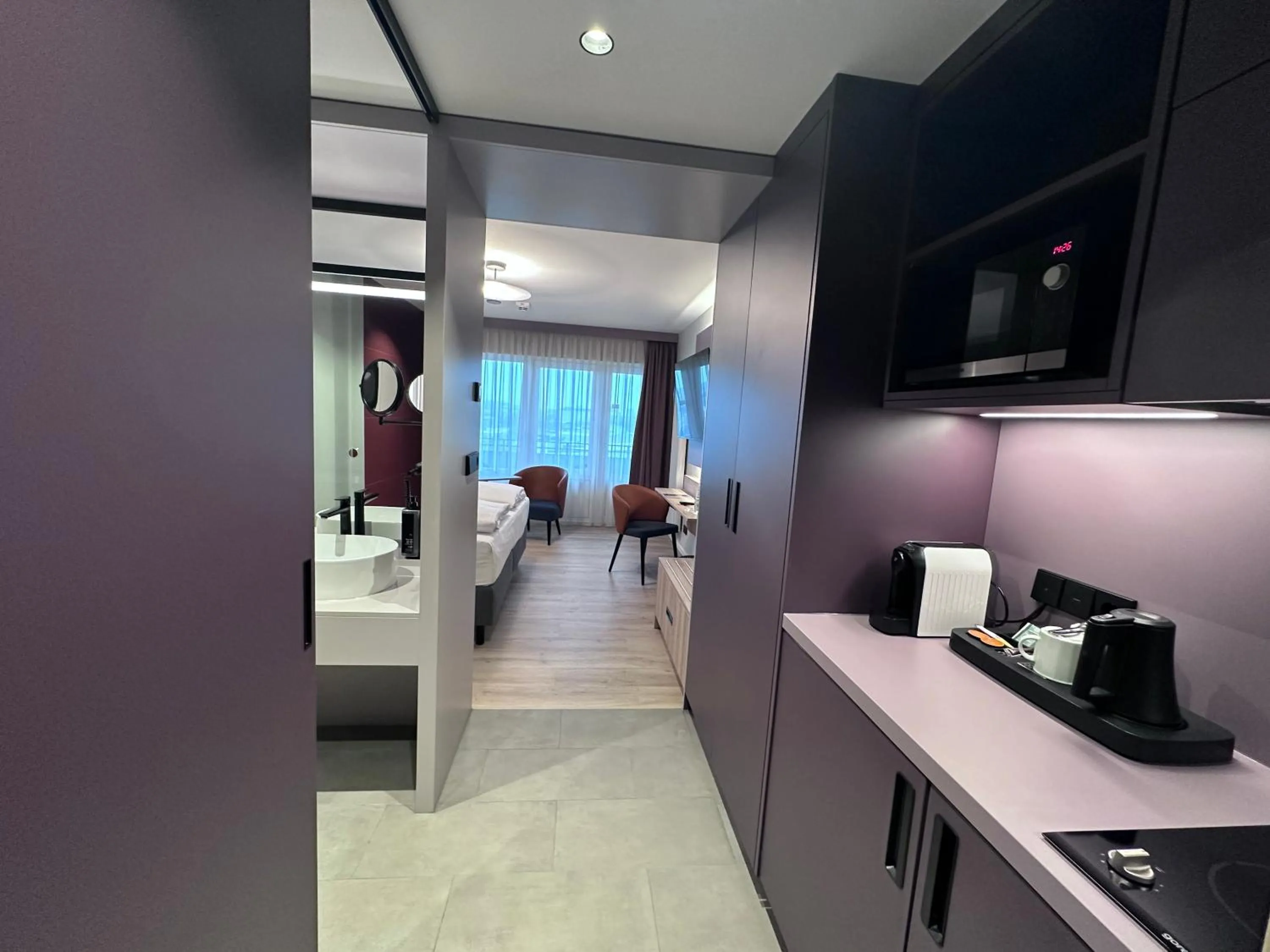 Coffee/tea facilities in Apartment-Hotel Hamburg Mitte