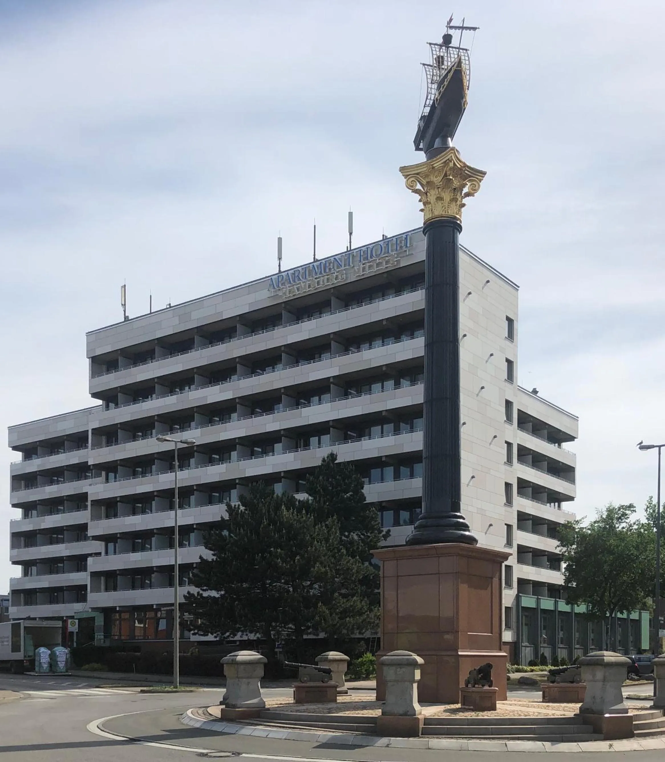 Facade/entrance in Apartment-Hotel Hamburg Mitte