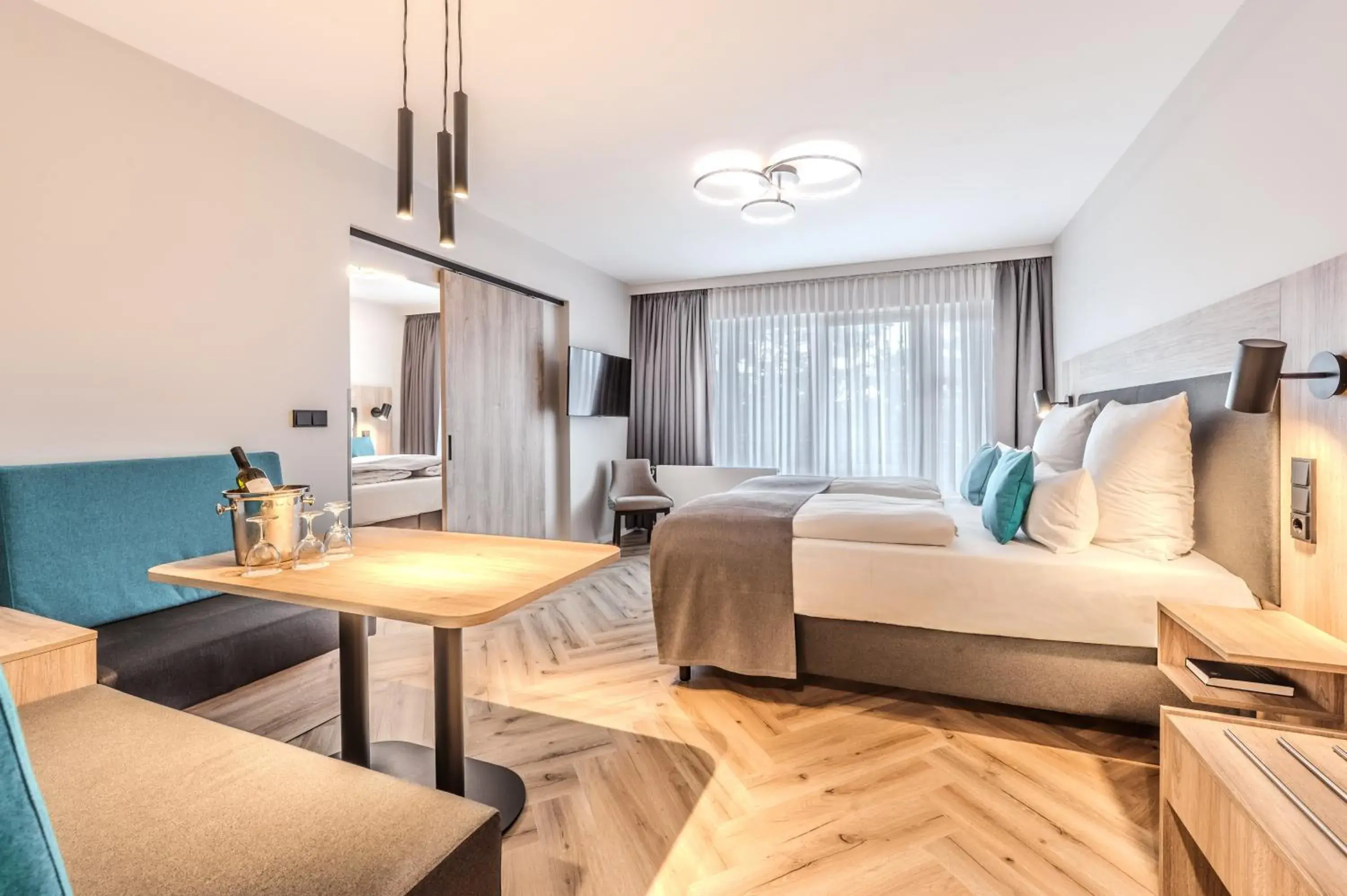 Bed in Apartment-Hotel Hamburg Mitte Bed in Apartment-Hotel Hamburg Mitte