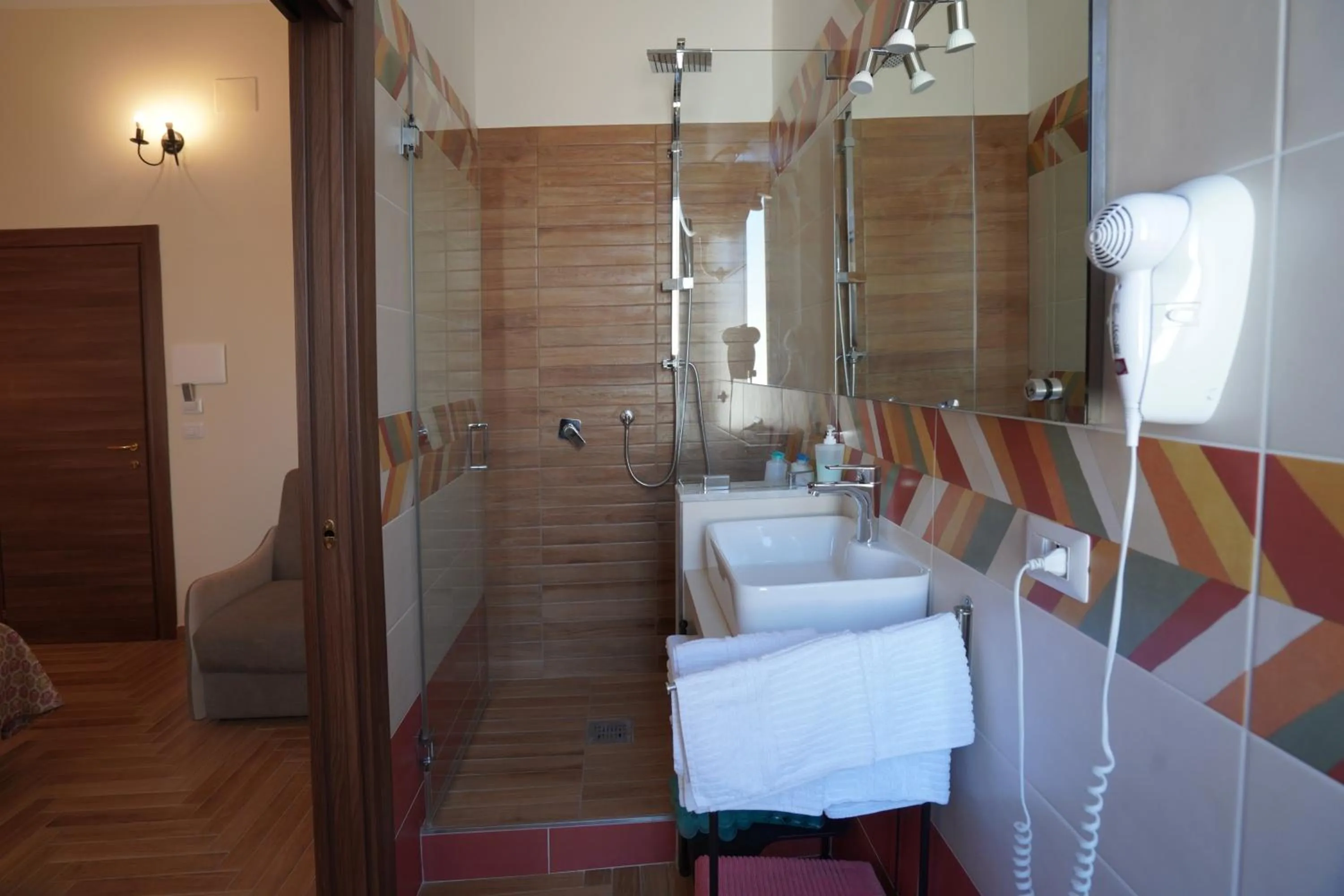 Shower in B&B I Due Teatri