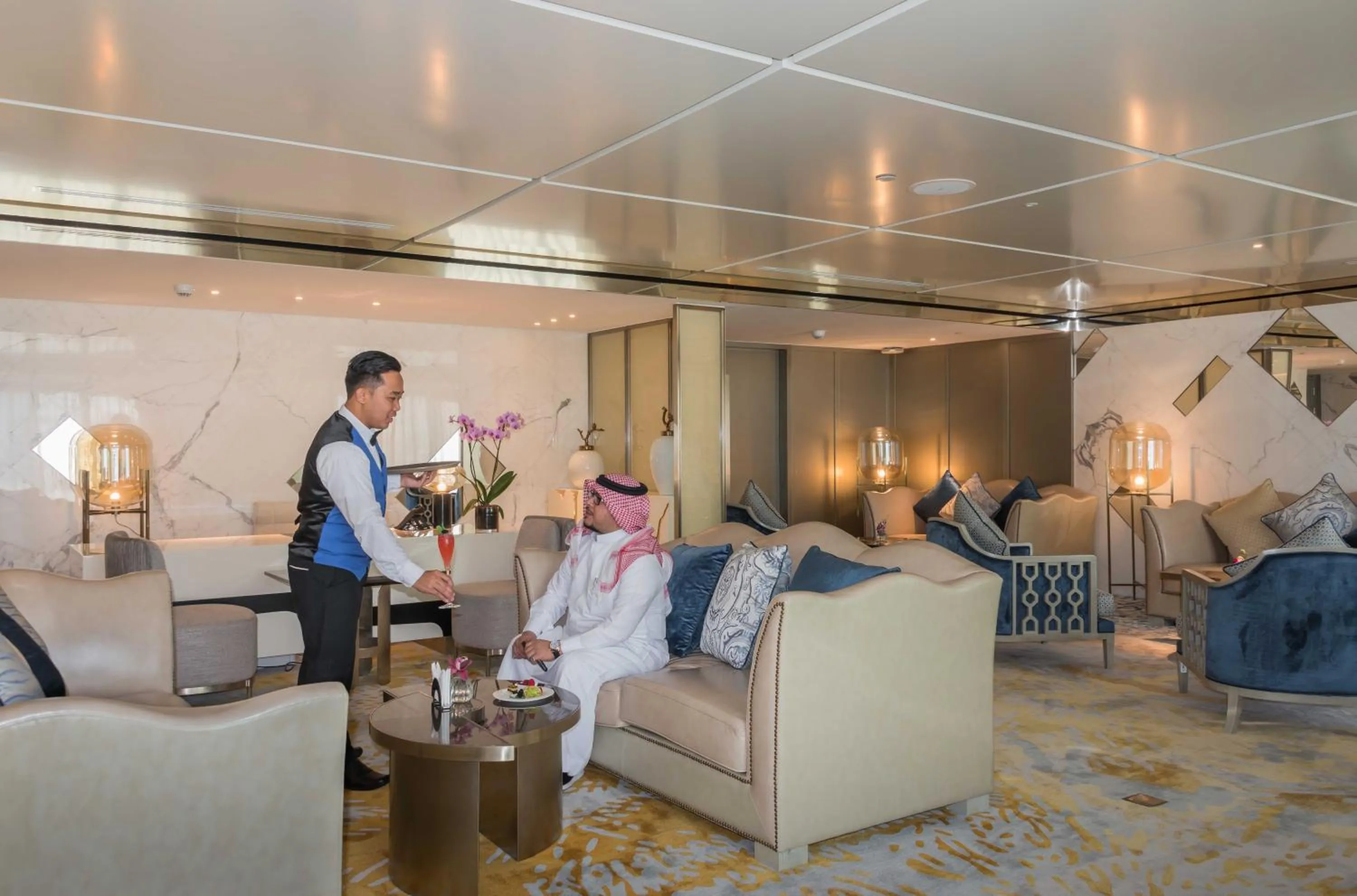 Lounge or bar in Narcissus Al Hamra Hotel Jeddah