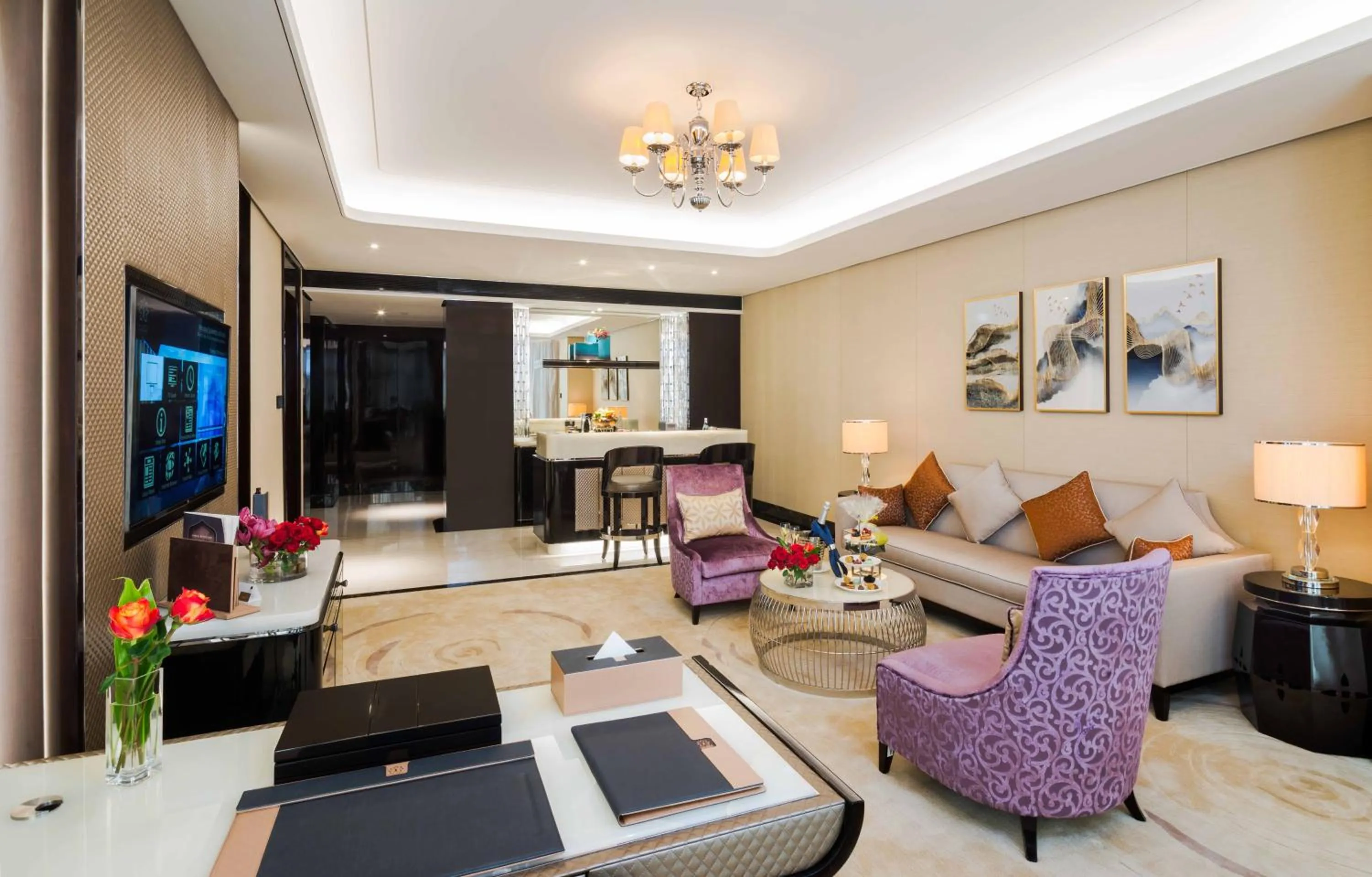 Living room in Narcissus Al Hamra Hotel Jeddah