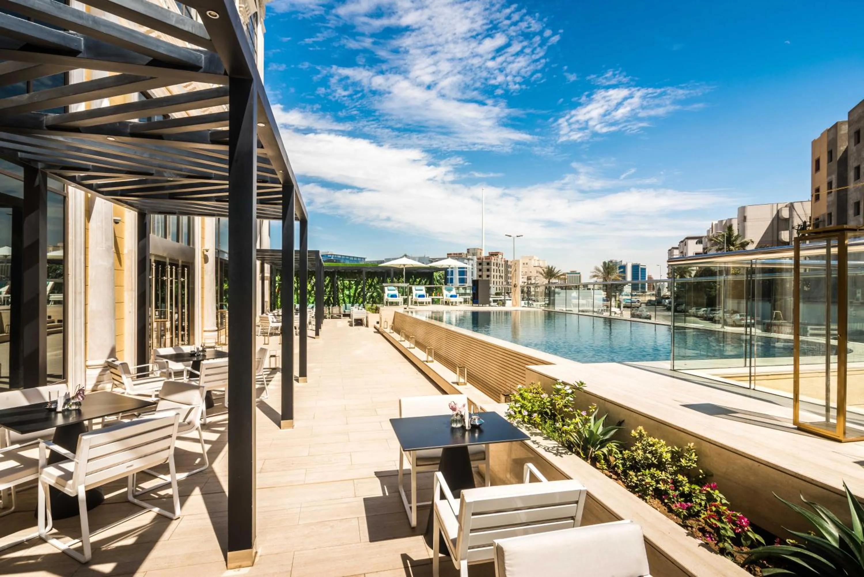 Swimming pool in Narcissus Al Hamra Hotel Jeddah