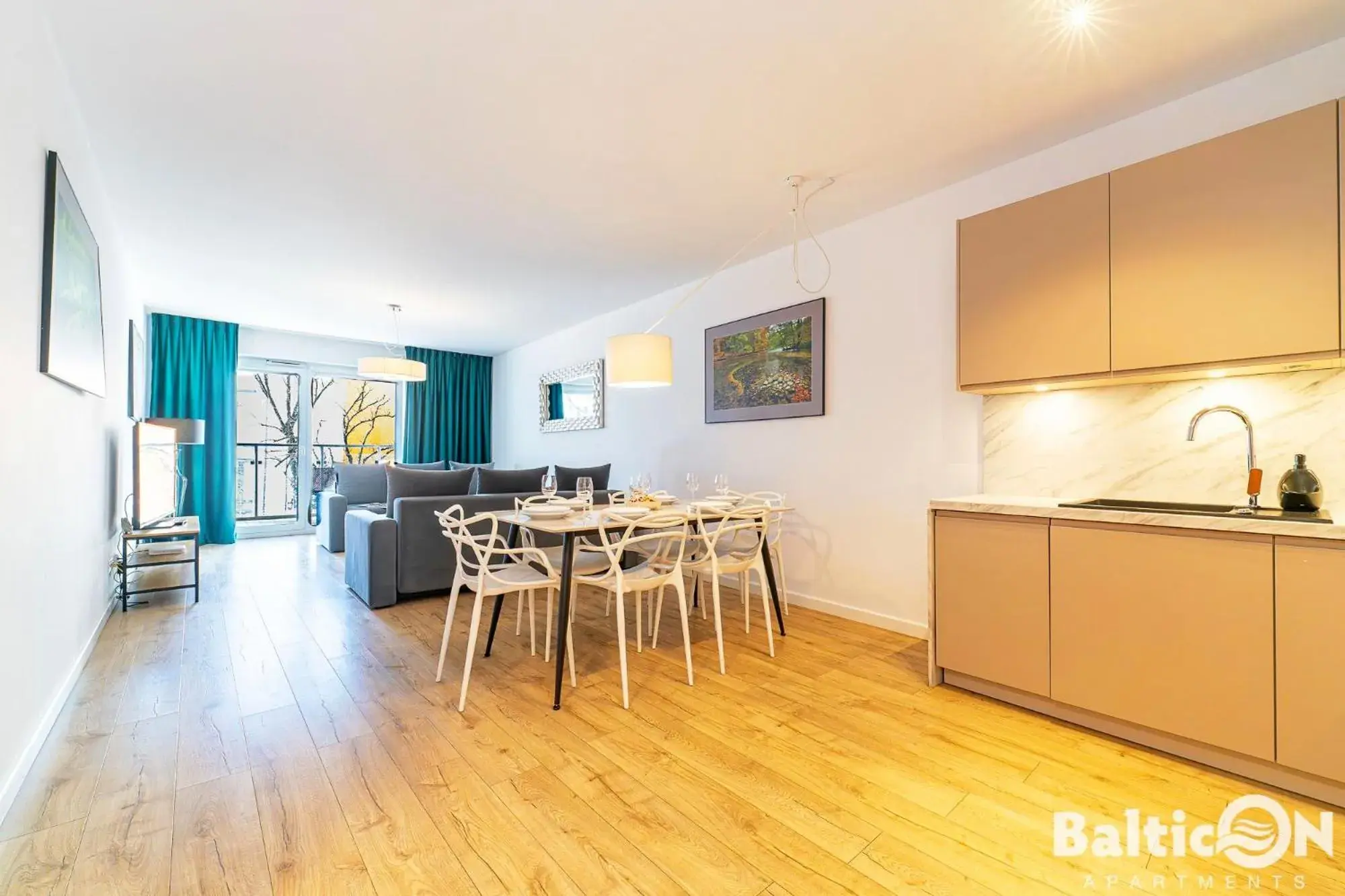 Two-Bedroom Apartment in Apartamenty BalticON Nadmorskie Tarasy Two-Bedroom Apartment in Apartamenty BalticON Nadmorskie Tarasy