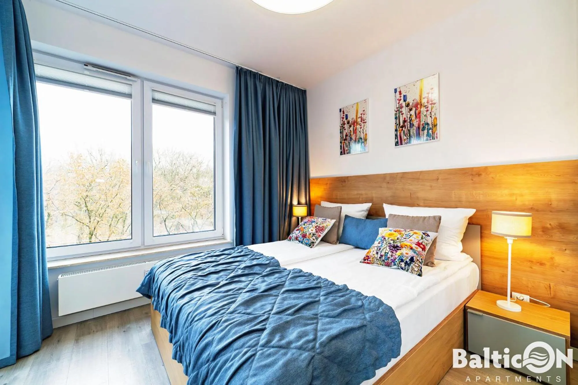 Bed in Apartamenty BalticON Nadmorskie Tarasy