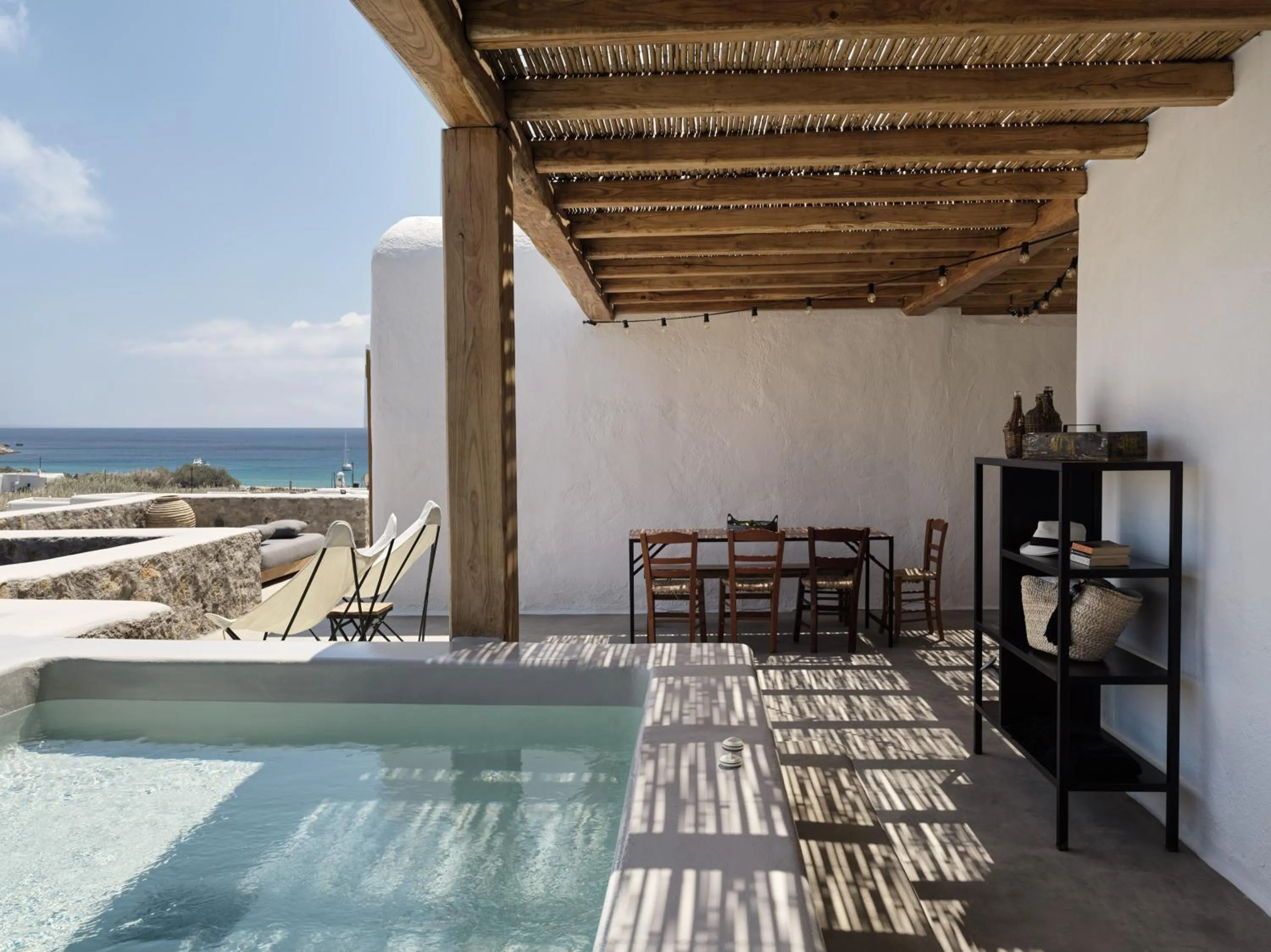 Hot Tub in Nomad Mykonos - Small Luxury Hotels of the World